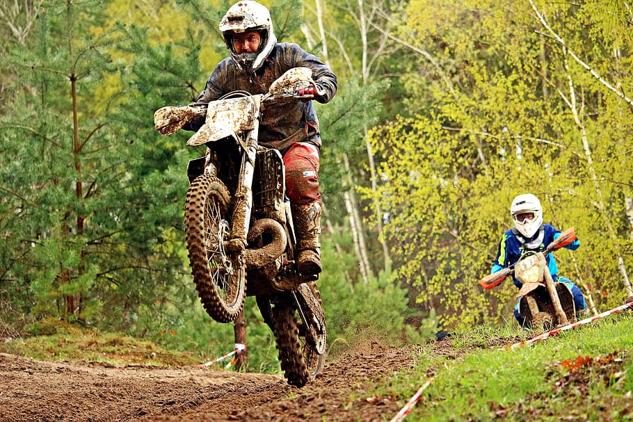 Hd Wallpaper Enduro Motocross Motorcycle Dirtbike Motocross Ride