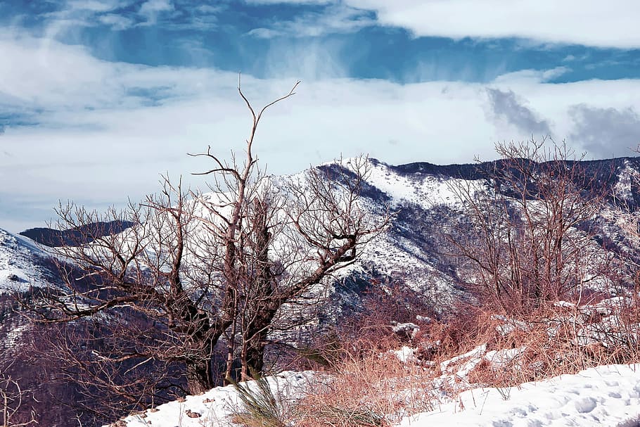 HD Wallpaper Winters Snow Nature Snowy Landscape Snowy Landscape Mountain Wallpaper Flare