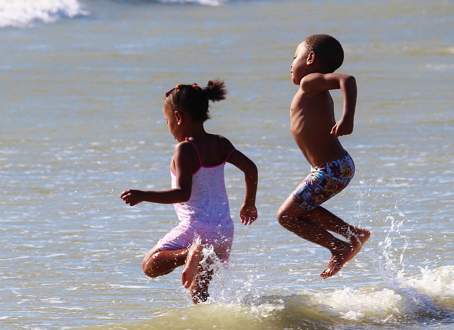 Young nudist girls playing with black boys stories