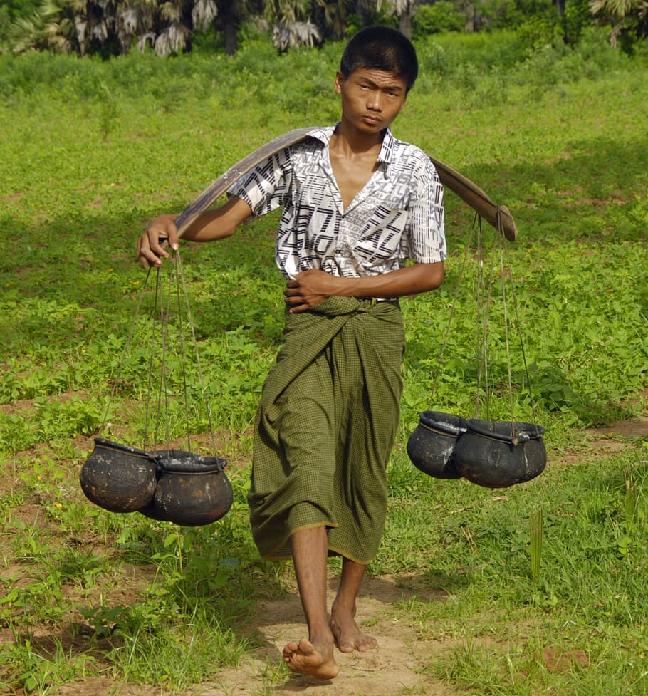 Burmese asian hat style