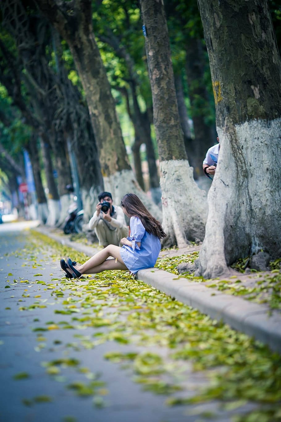 Outdoor photoshoot