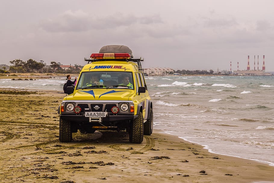 Black beach patrol