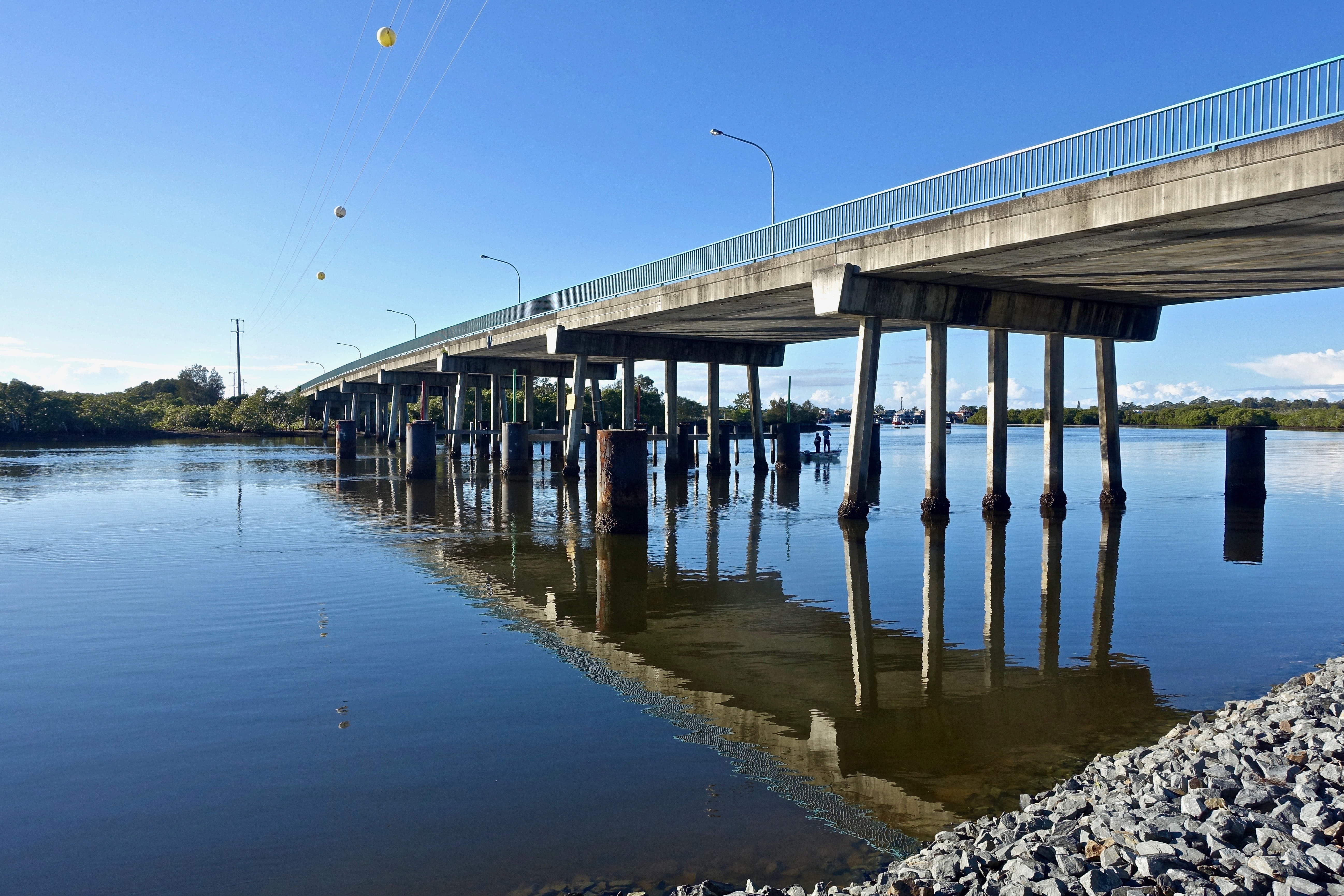 bridge, span, crossing, architecture, structure, construction