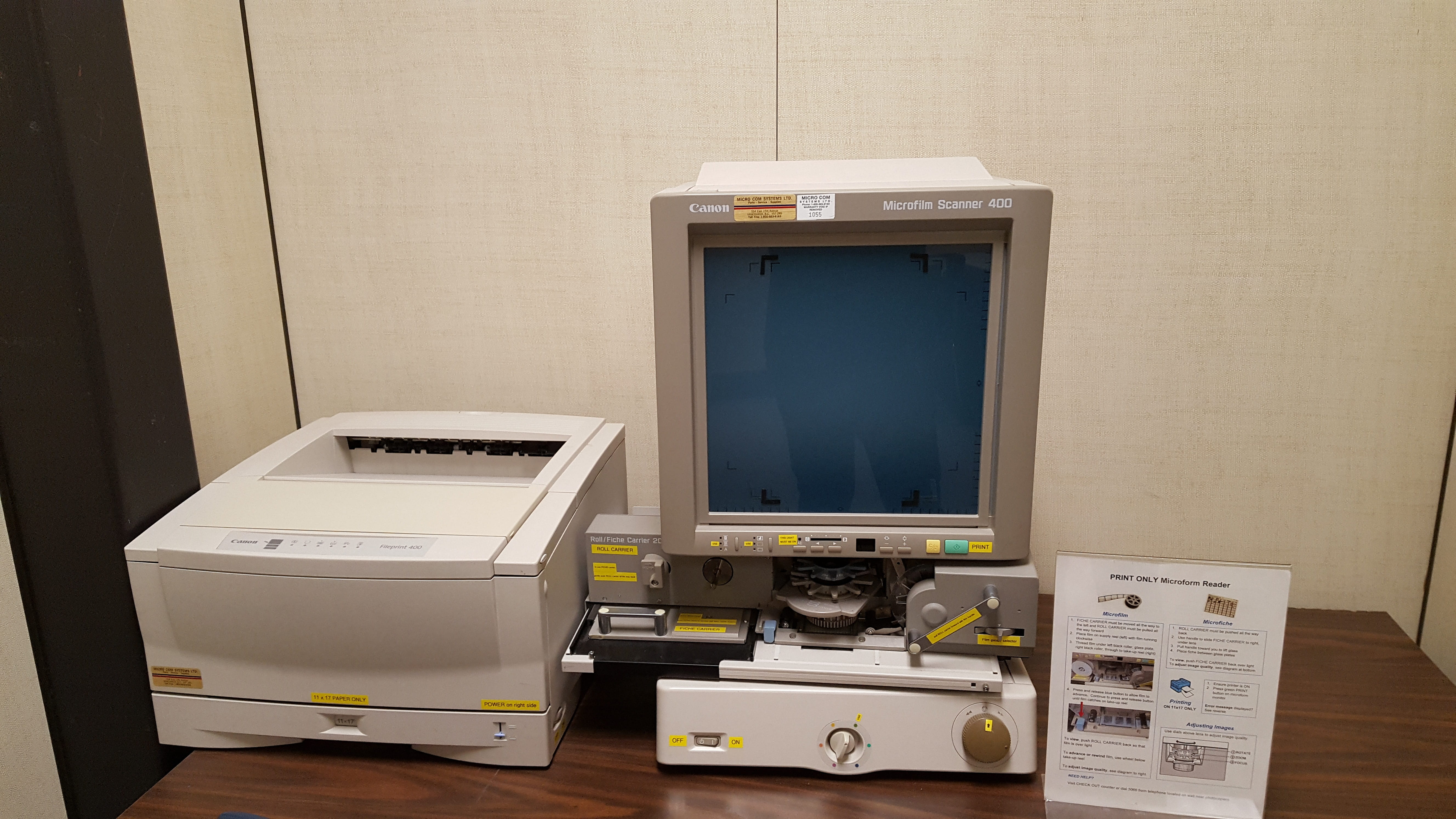 obsolete technology, microfilms, microform, scanner, computer