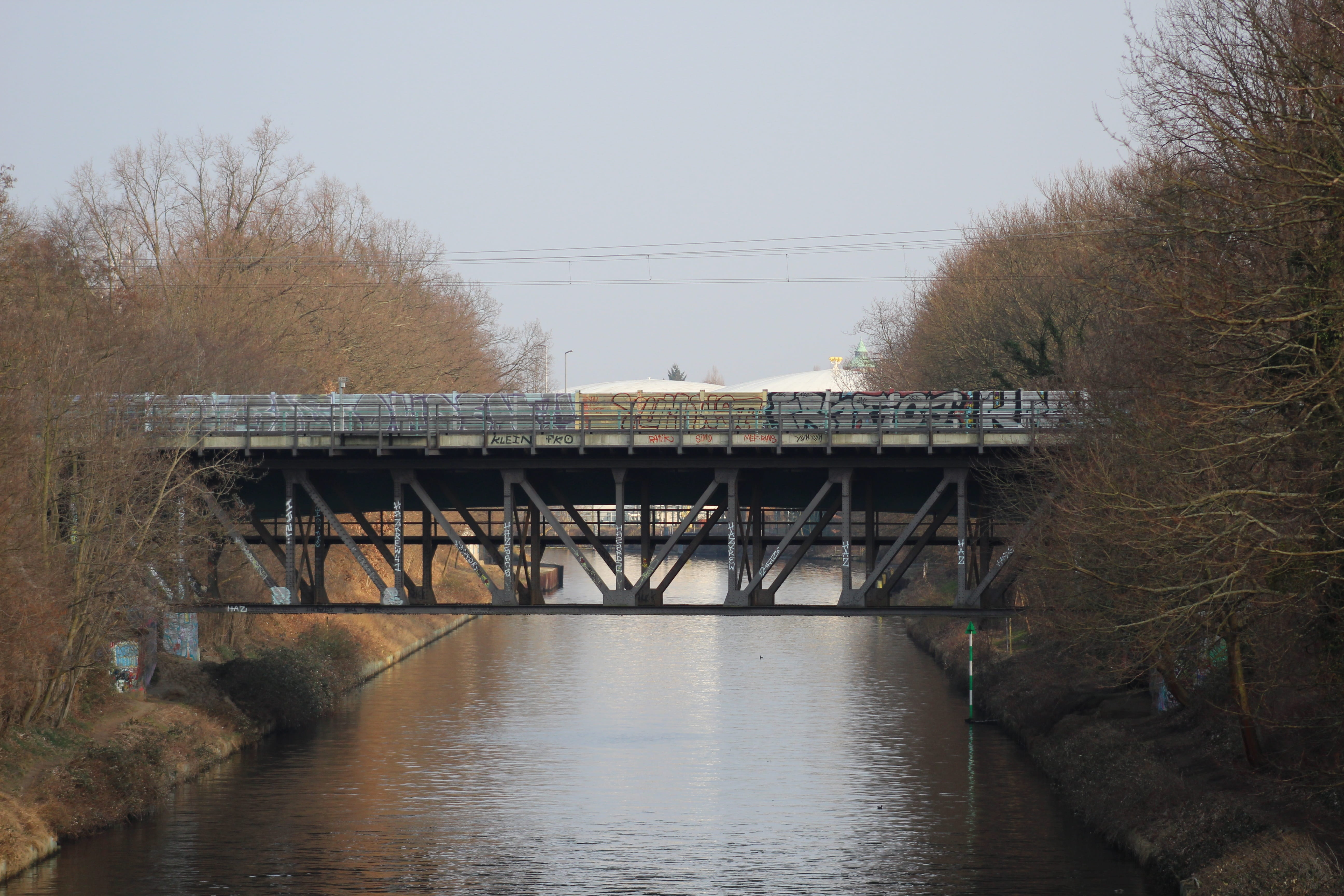 waters, bridge, river, nature, connection, architecture, built structure