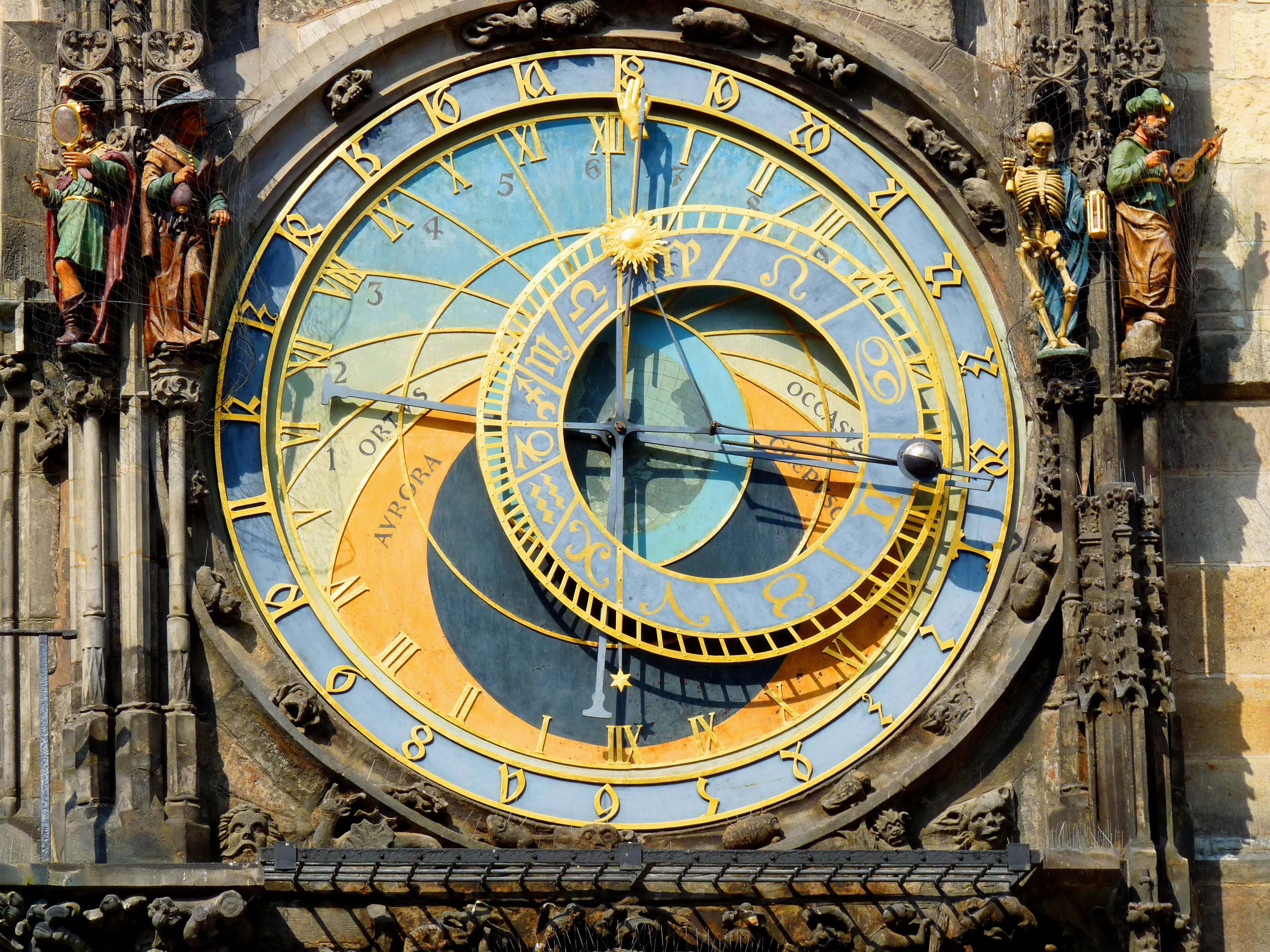Prague, Old Town, Astronomical Clock, watches, astronomical Clock - Prague