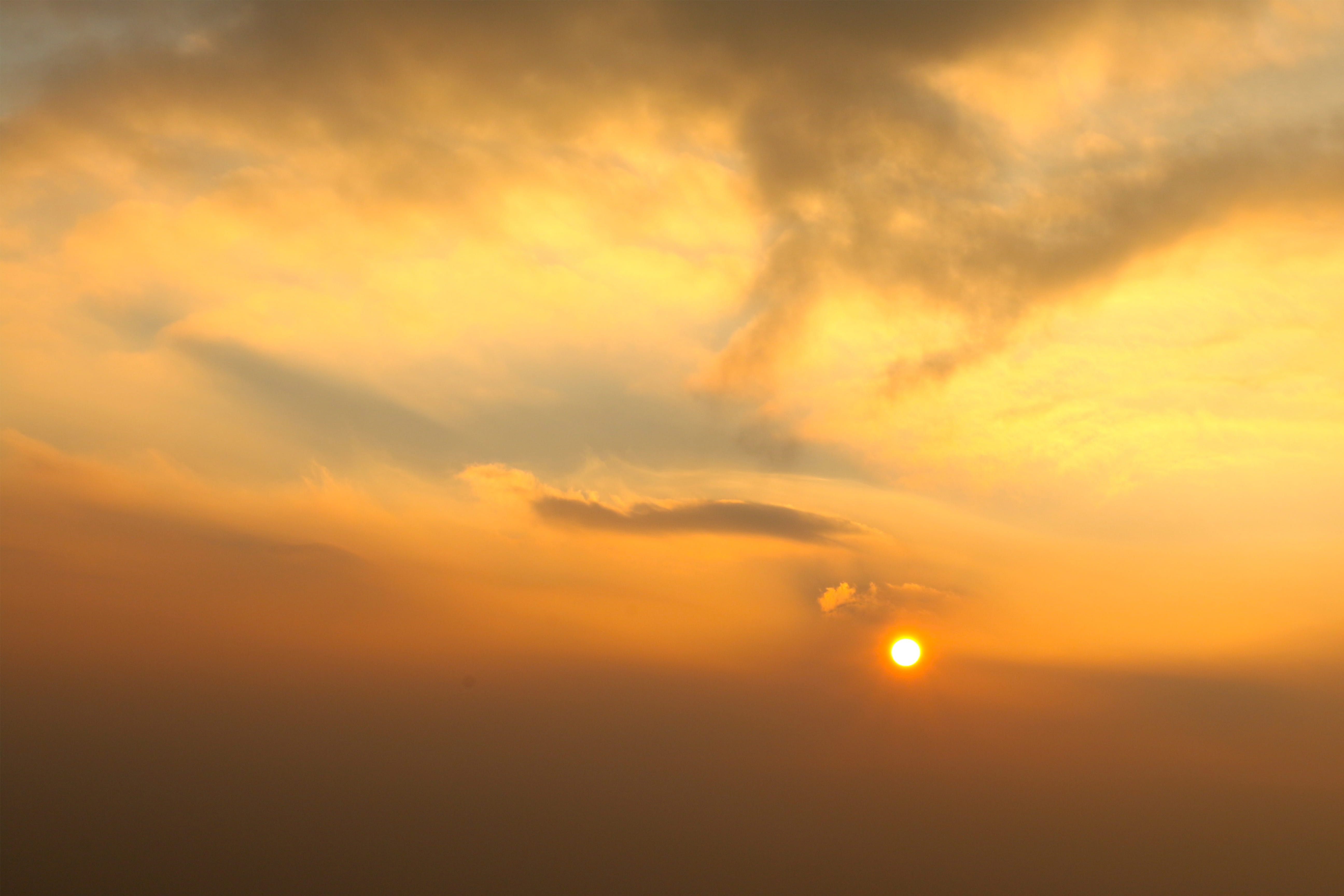 Sunset, Sunshine, Cloud, sky, nature, weather, dusk, cloud - Sky