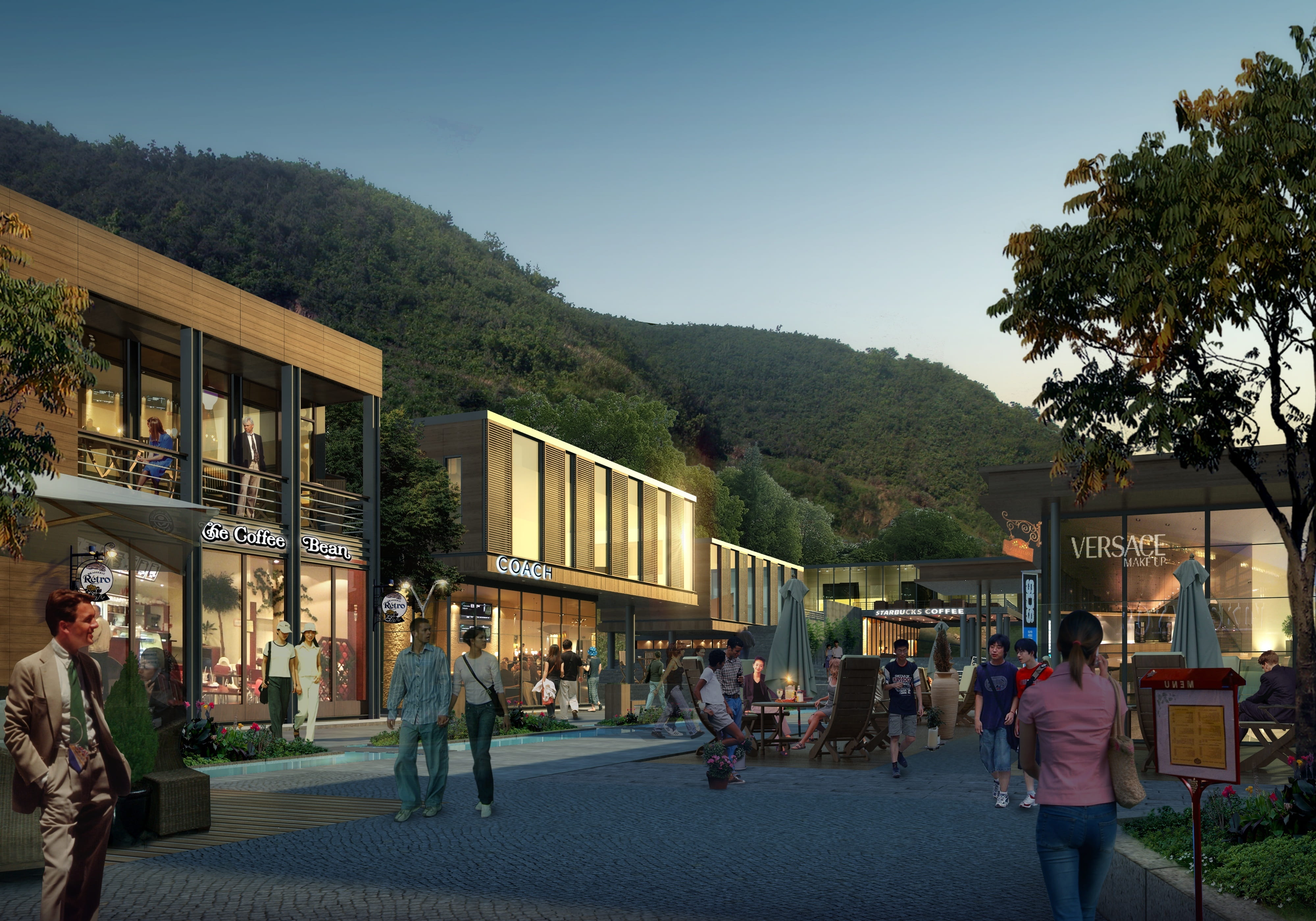 park, rendering, visualization, architecture, visualization 3d