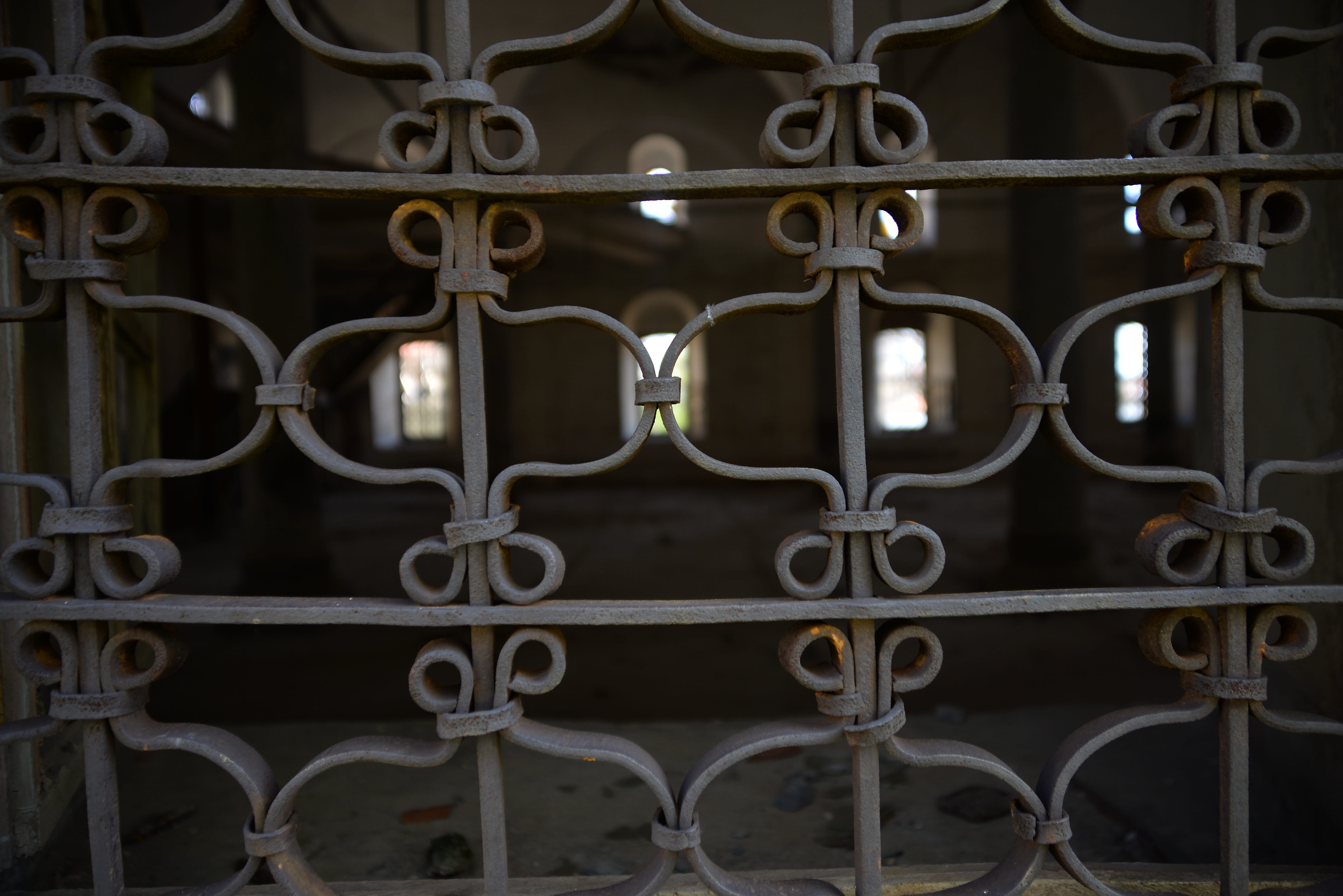 old, window, rusty, iron, metal, no people, full frame, pattern