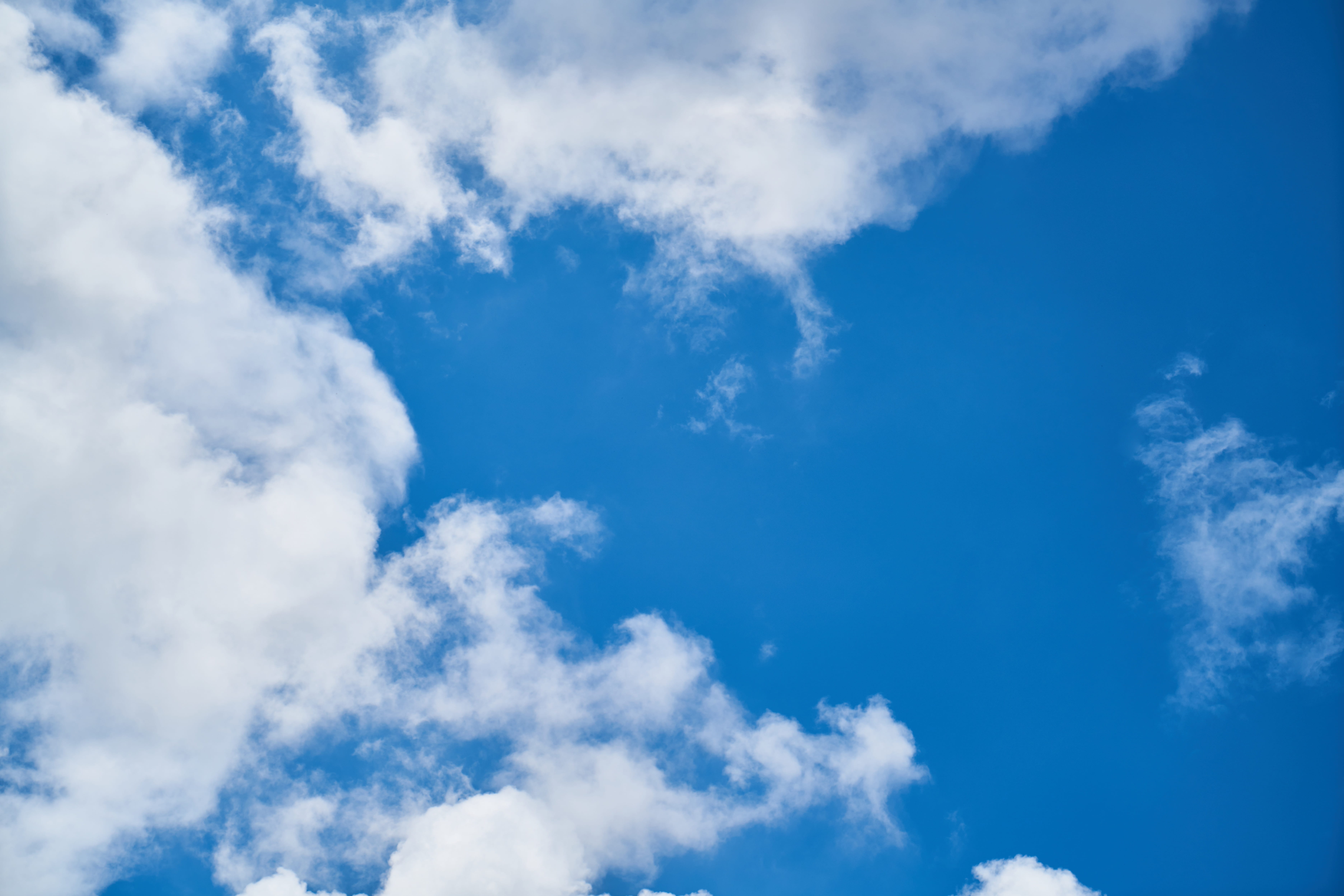 cloud, blue, background, composition, space, clouds, white