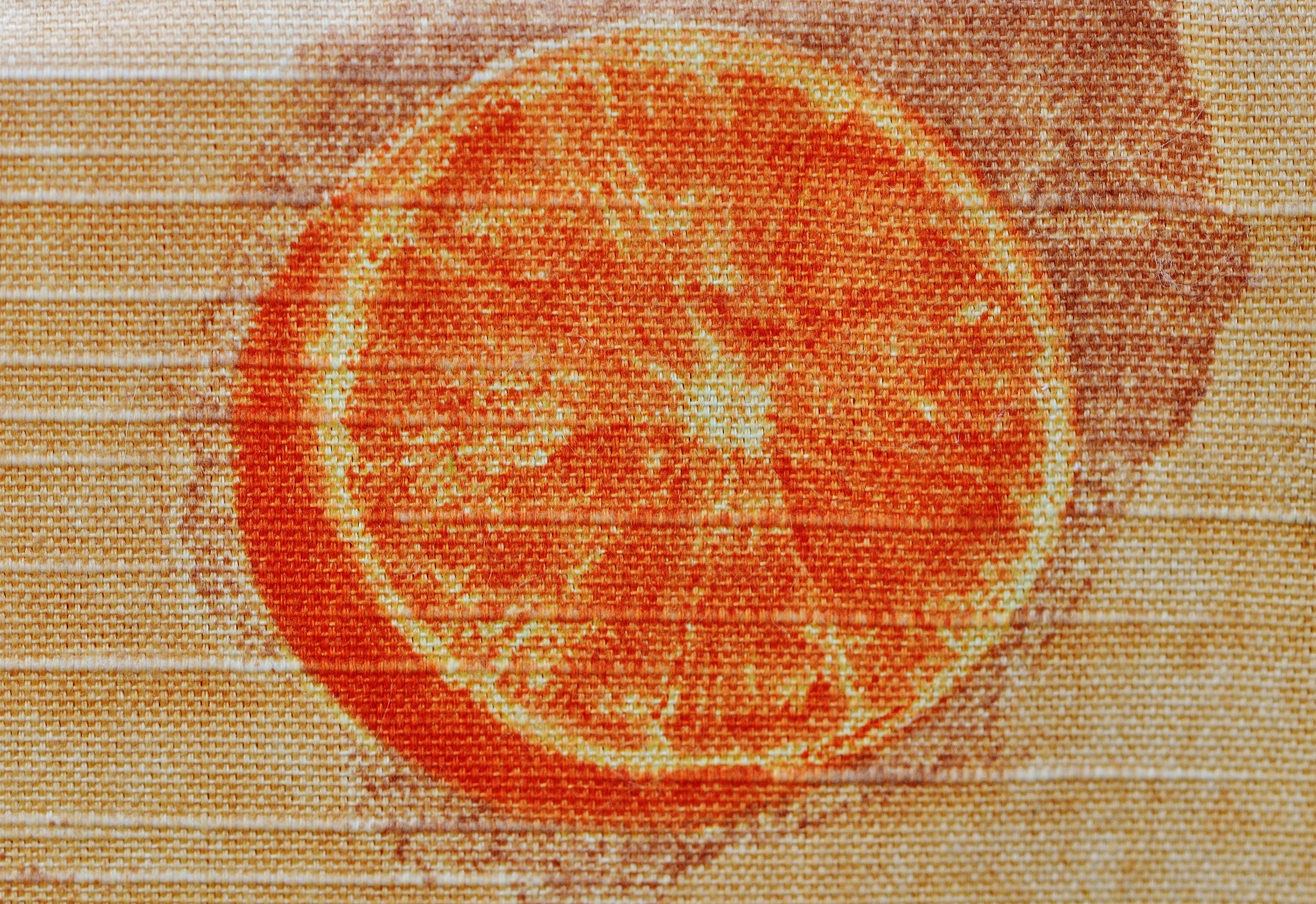 structure, tissue, pattern, close, fabric, orange, background