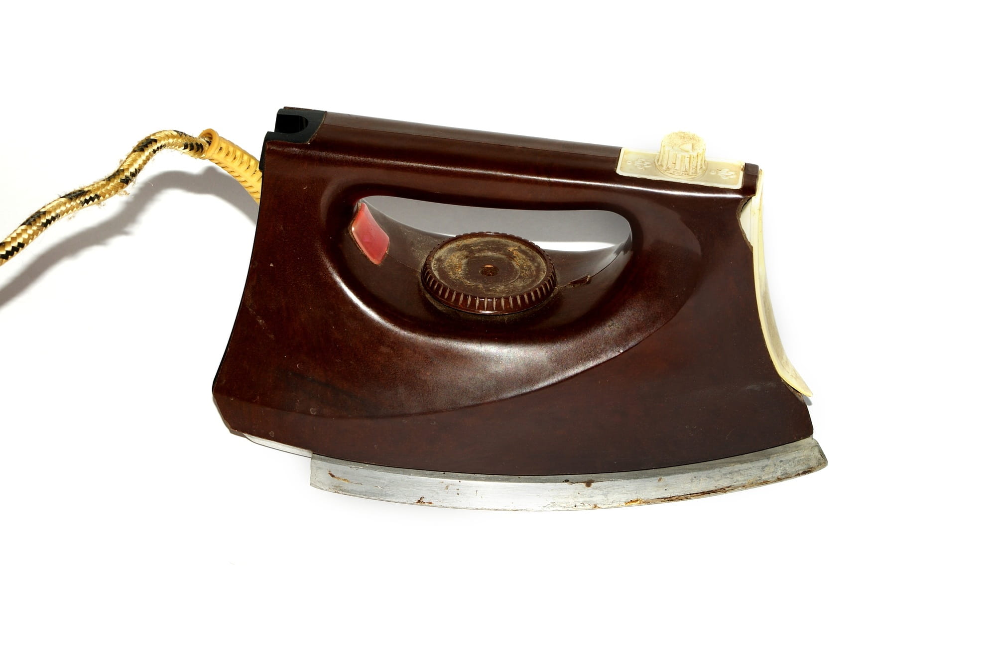 Old, Iron, old-fashioned, white background, single object, retro styled
