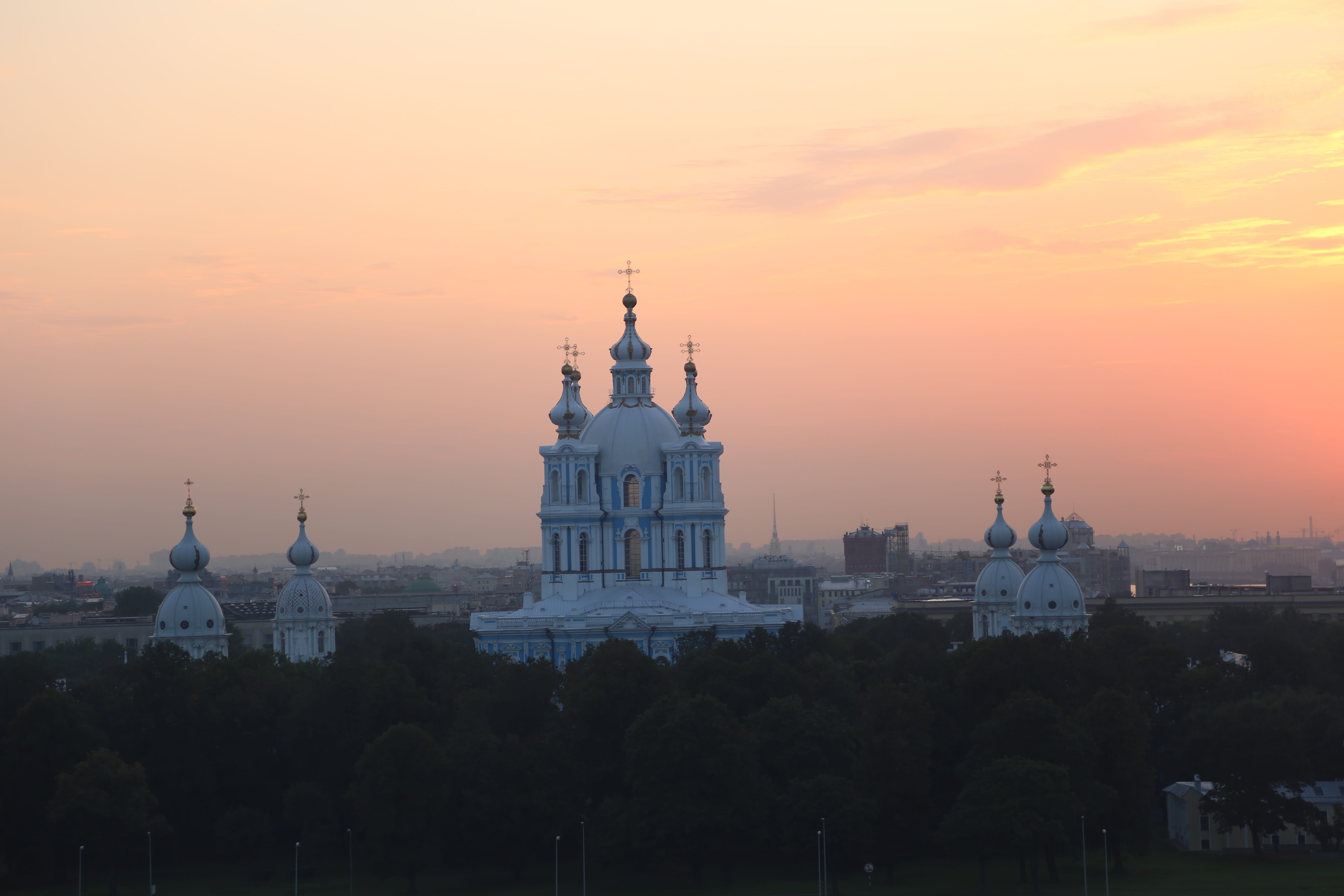 sunset, sky, horizon, cathedral, nature, architecture, built structure