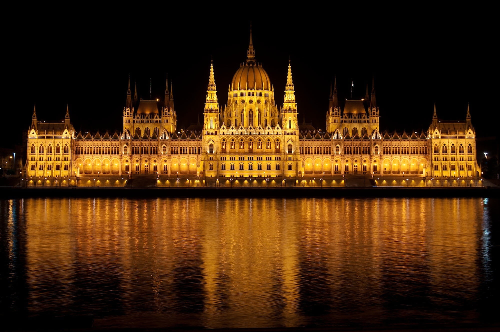 architecture, Budapest, building, danube river, hungarian parliament building