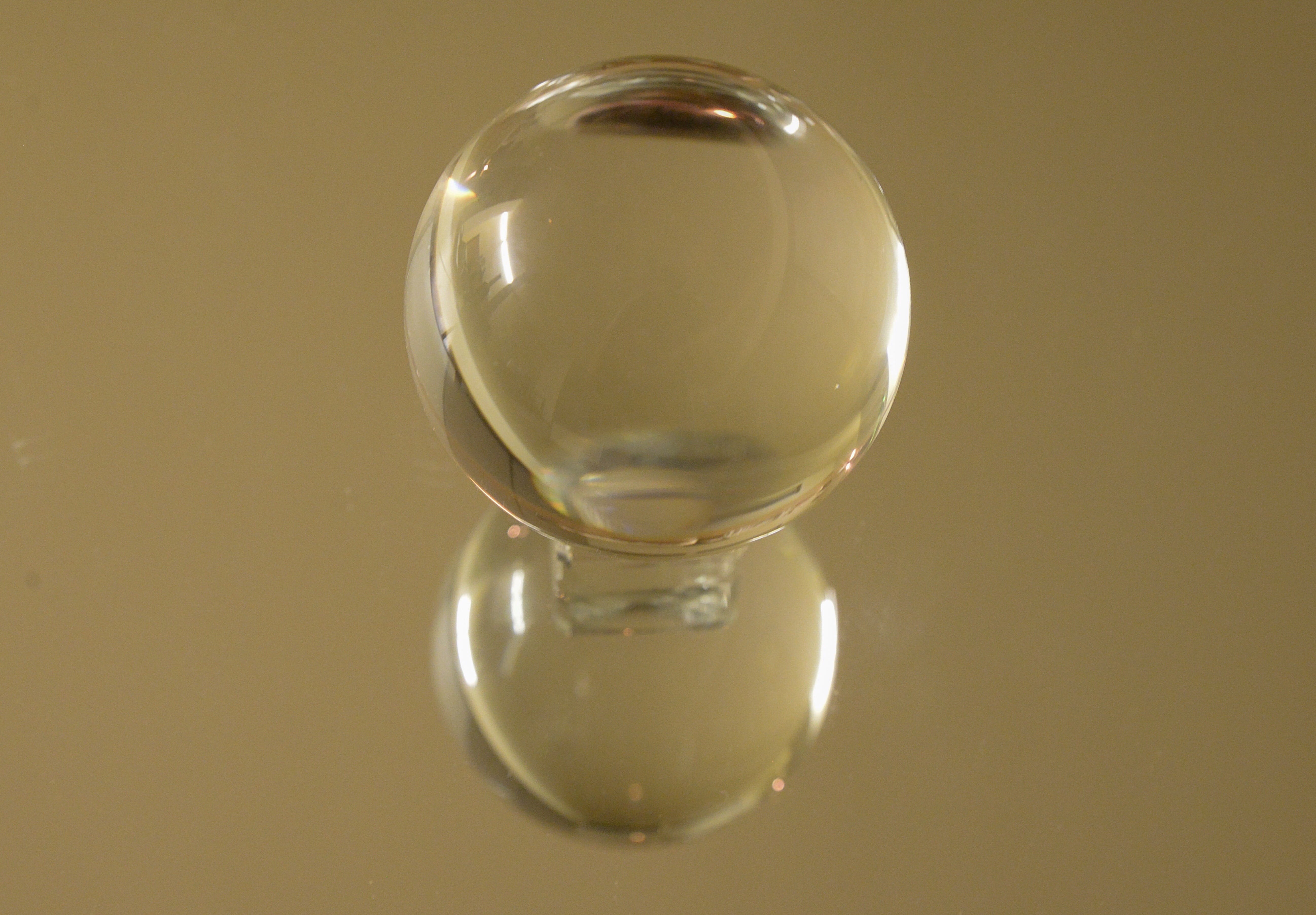 crystal, ball, transparent, transparency, reflection, mirror