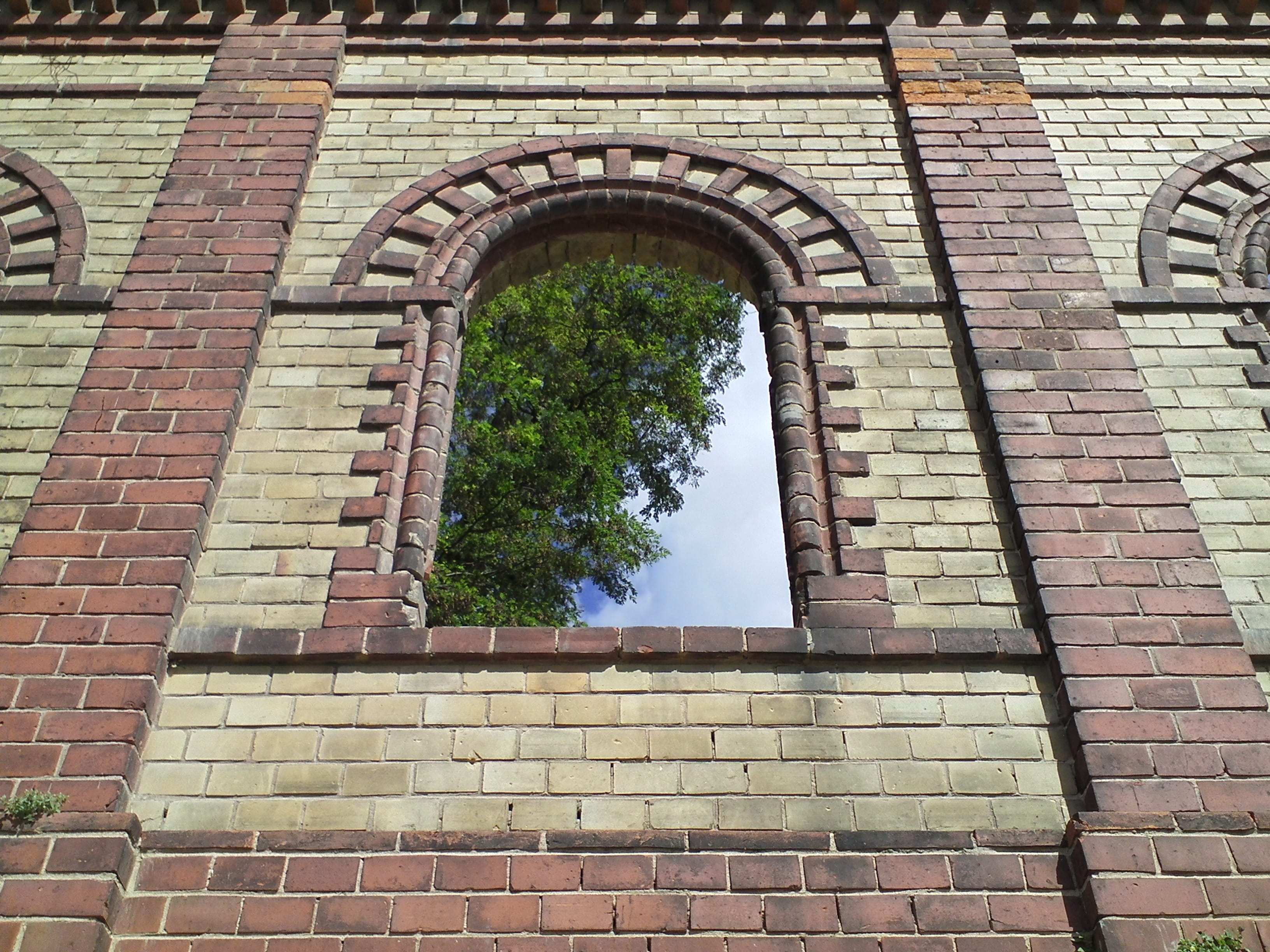 Brick, Wall, Architecture, Window, red, facade, building, built structure