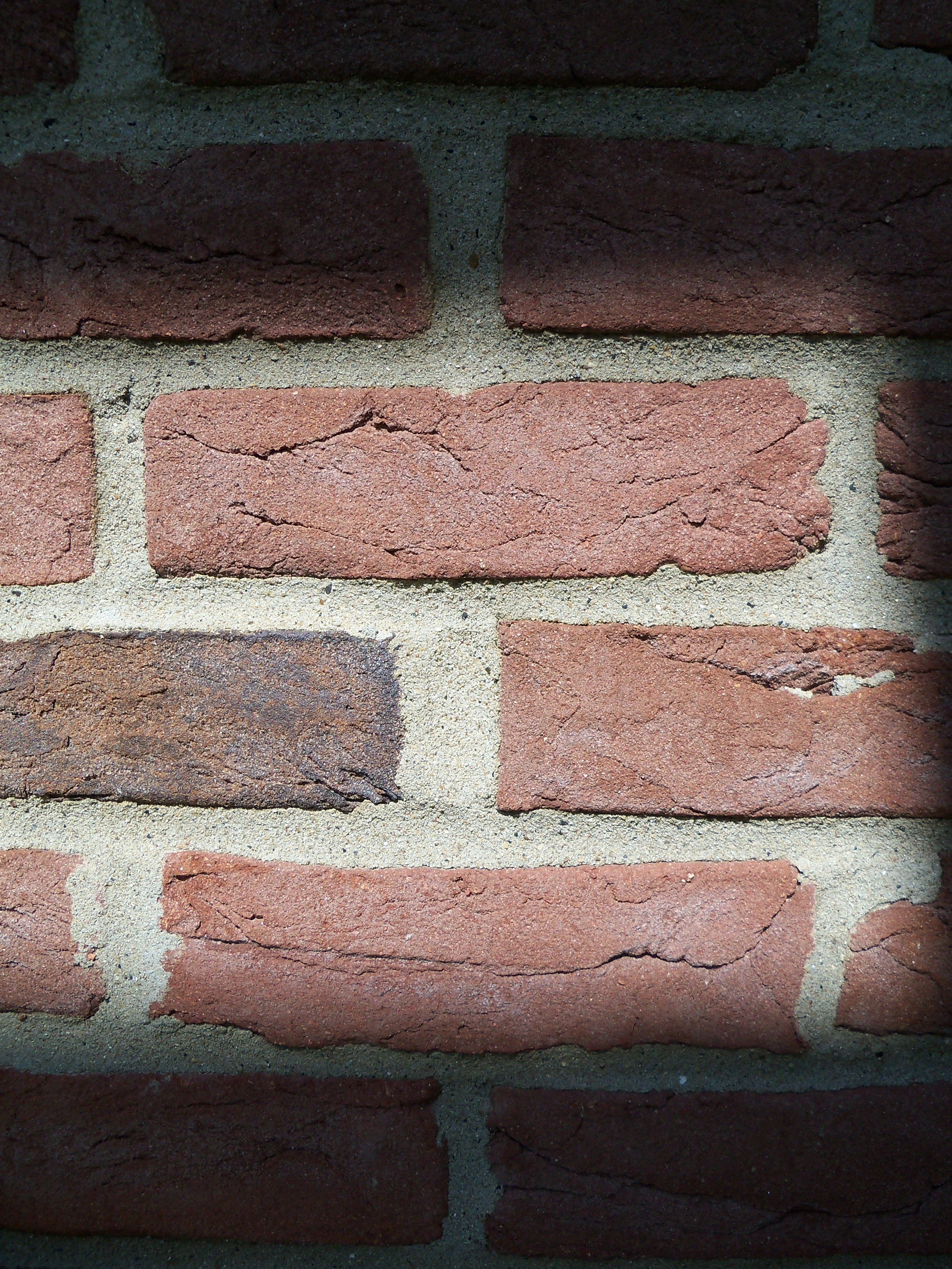 brick, shadow, wall, brick wall, built structure, architecture