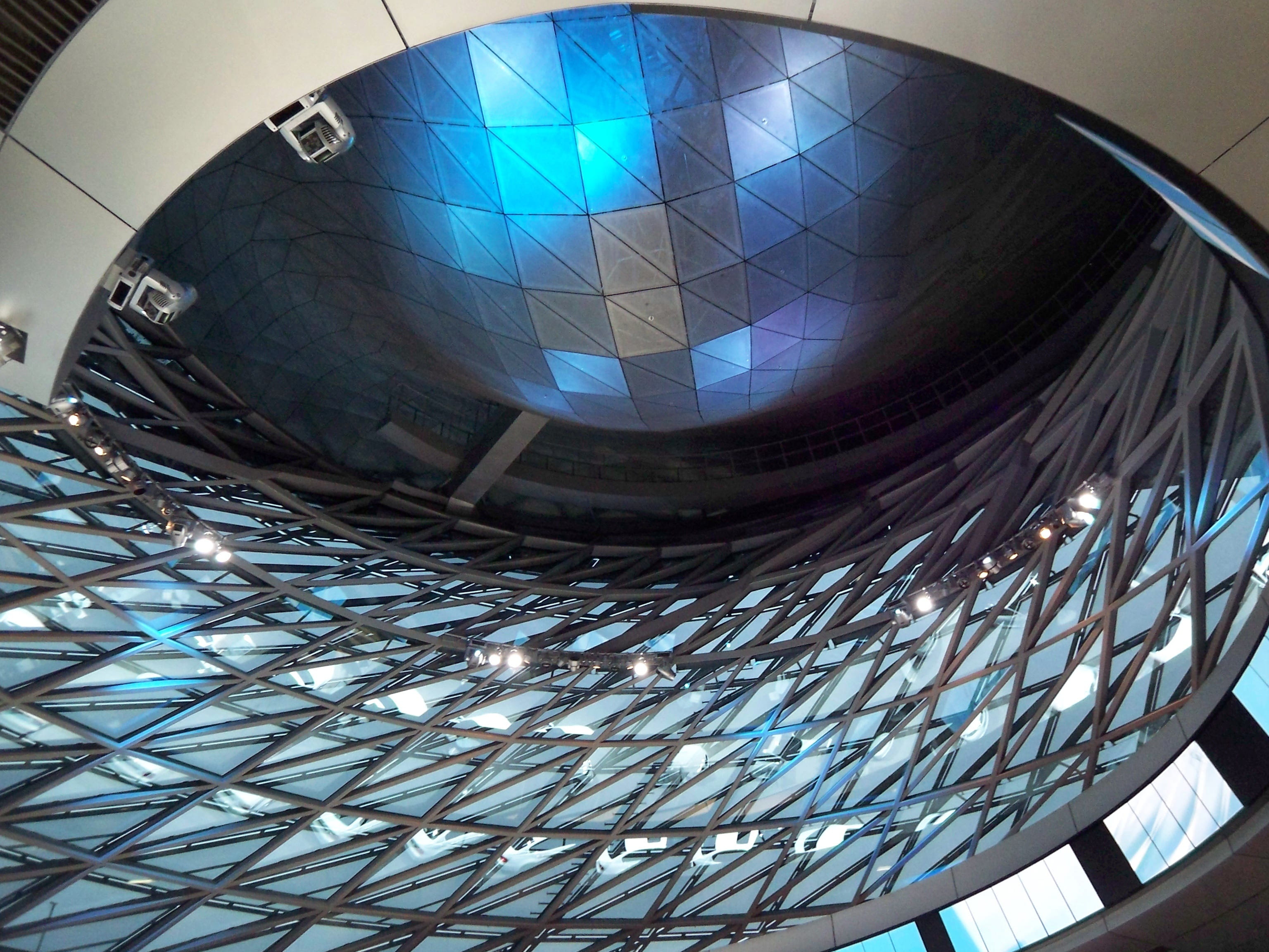 modern, within, background, technology, light, pattern, horizontal