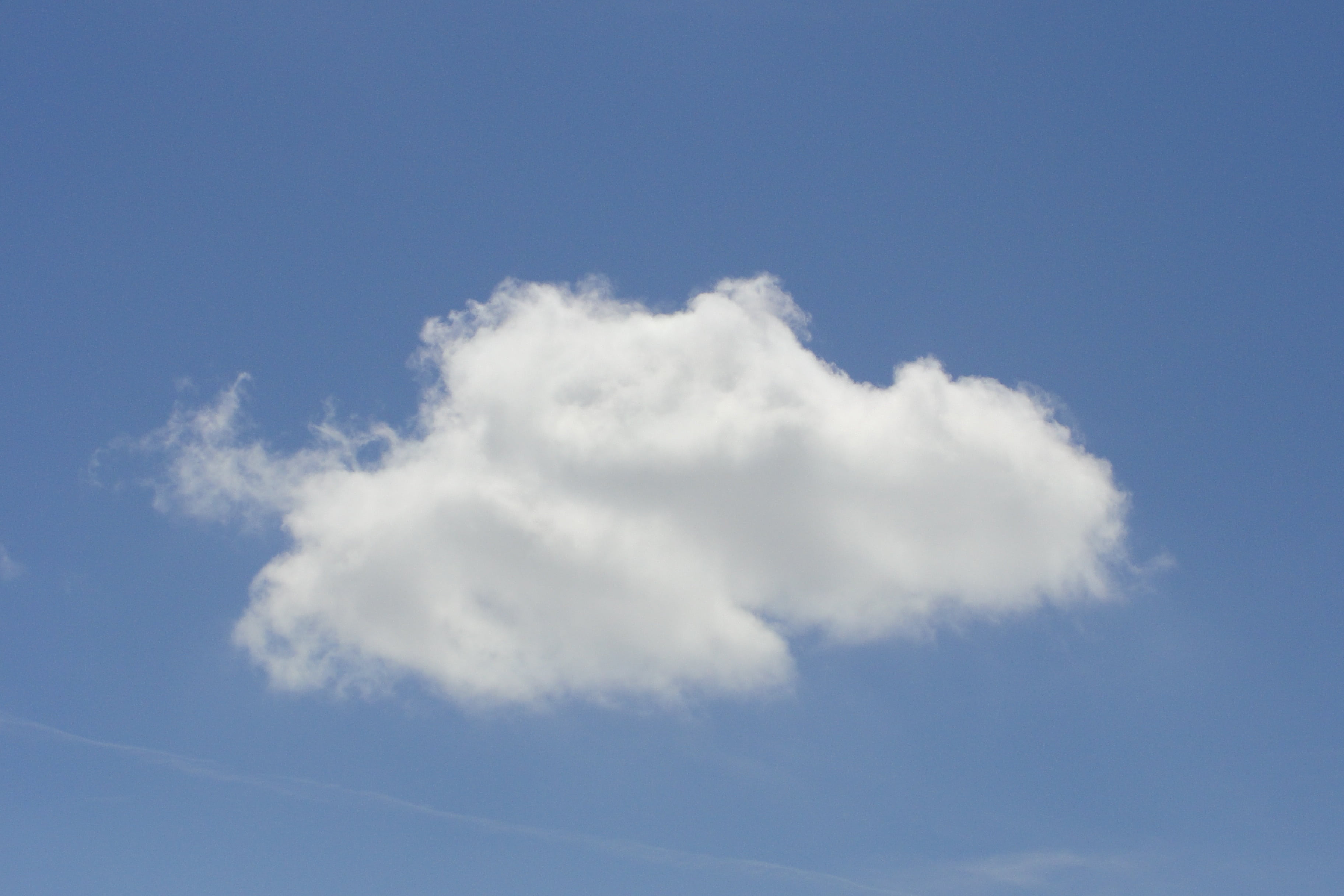 cloud, sky, blue, white, view, the background, cloud - sky