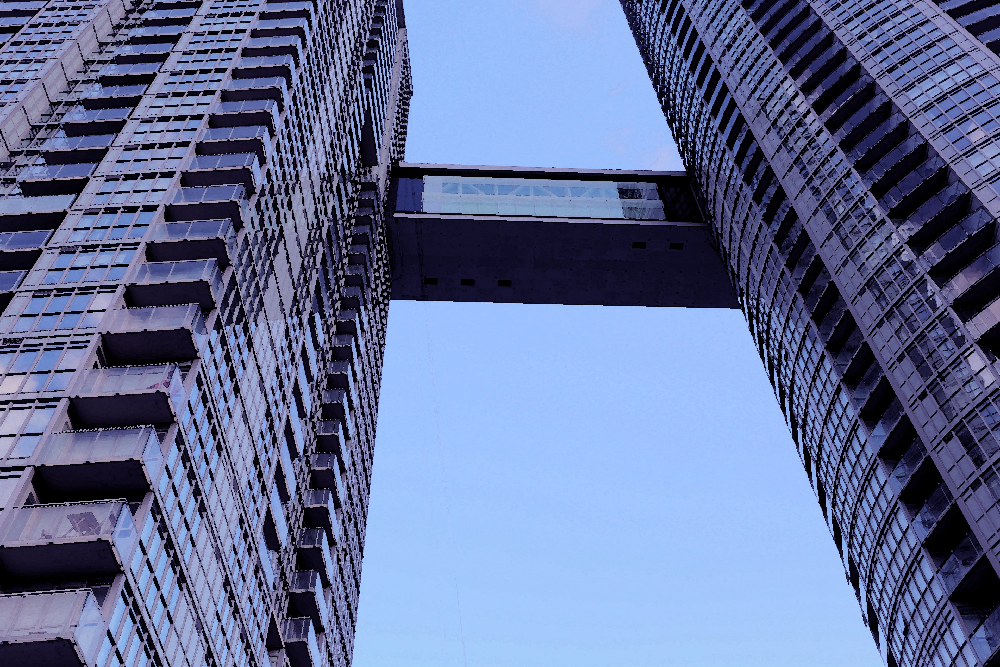 toronto, architecture, modern, structure, blue, built structure