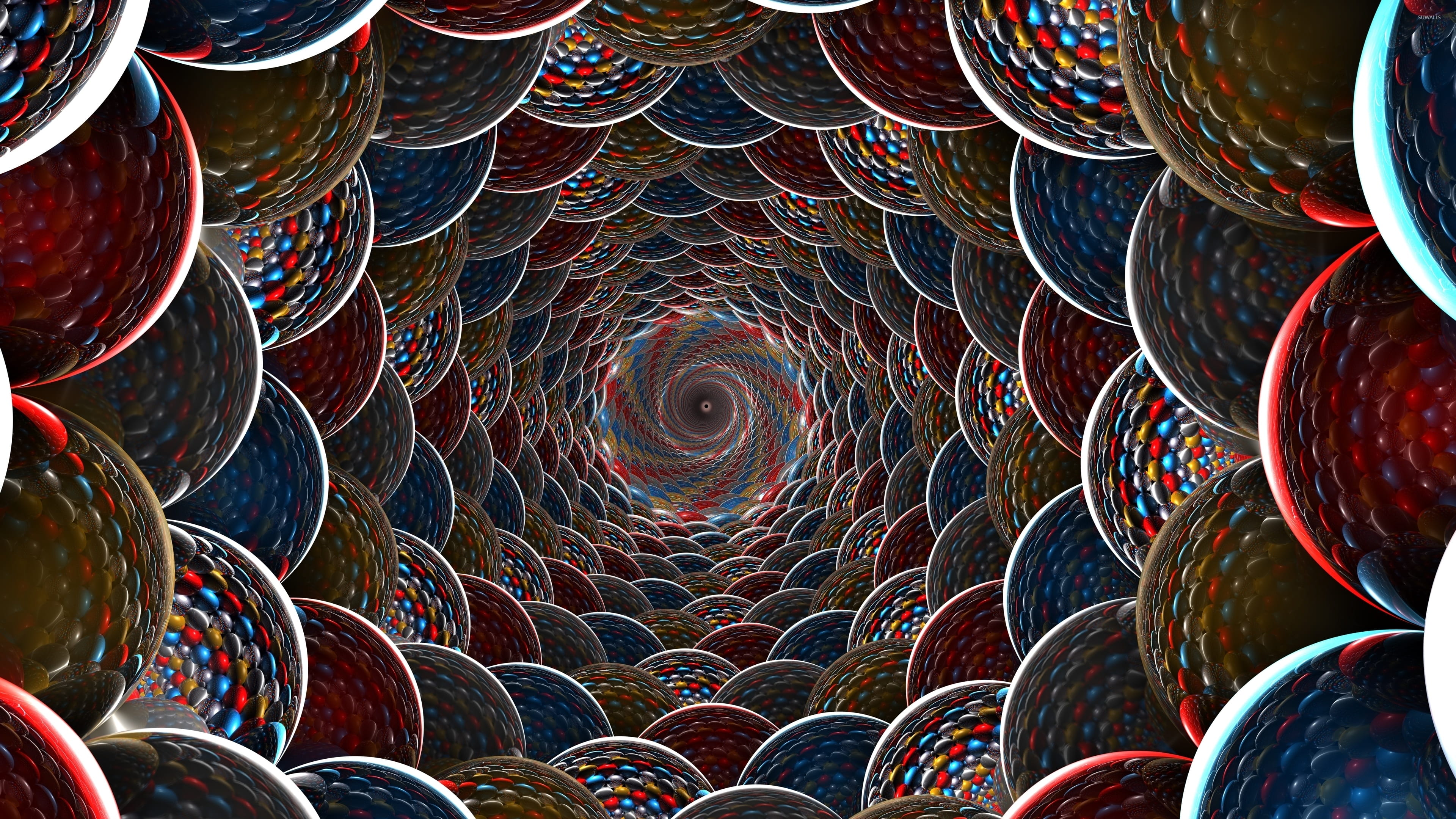 illuminated, design, 3d, multi colored, pattern, backgrounds