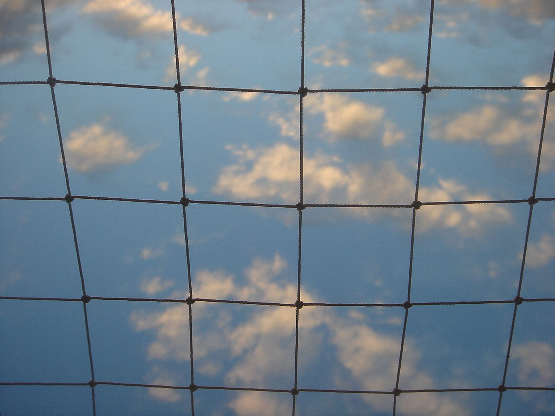 Network, Square, Heaven, Clouds, full frame, backgrounds, pattern