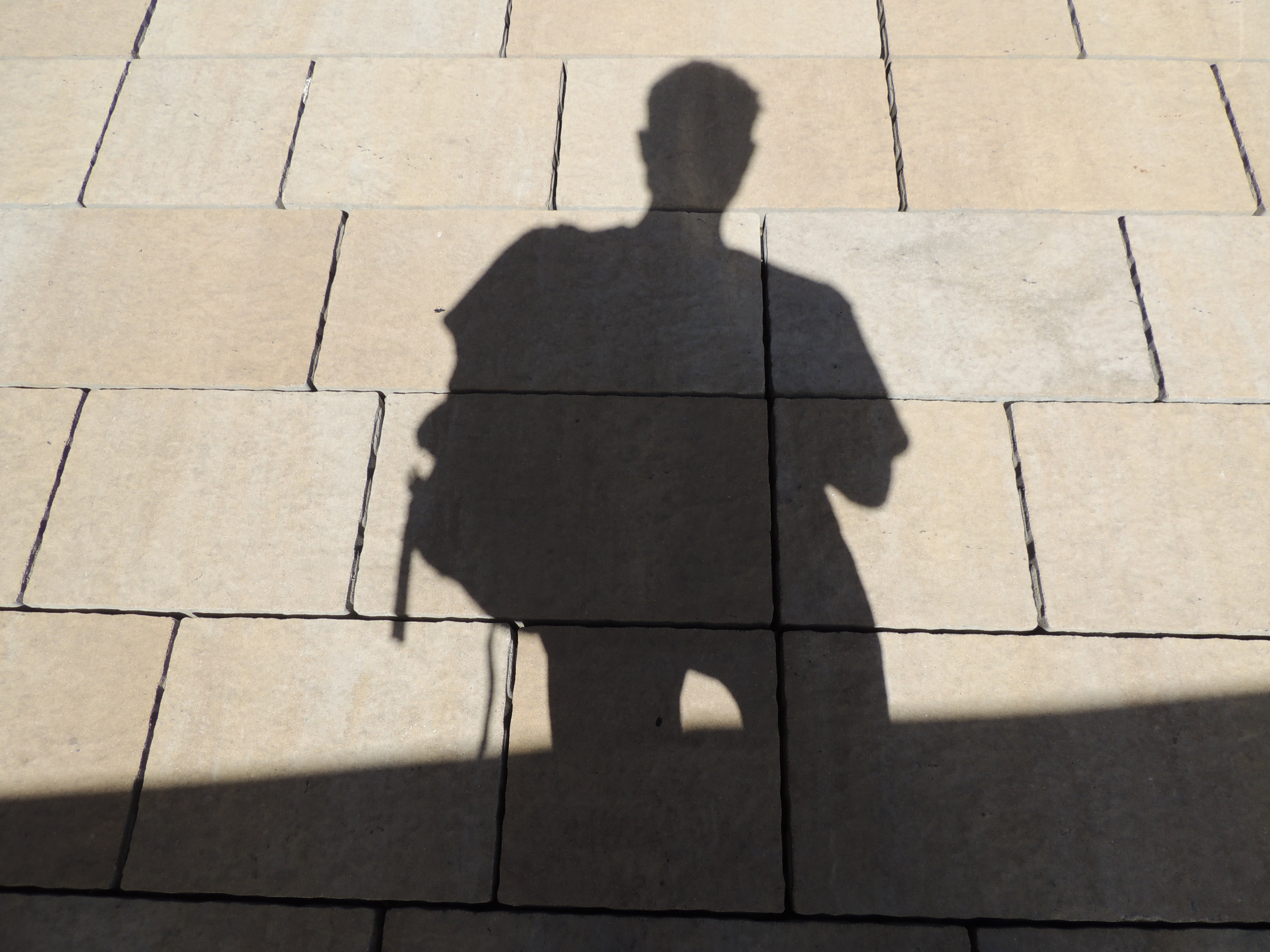 sun, shadow, structure, away, ground, silhouettes, sunlight