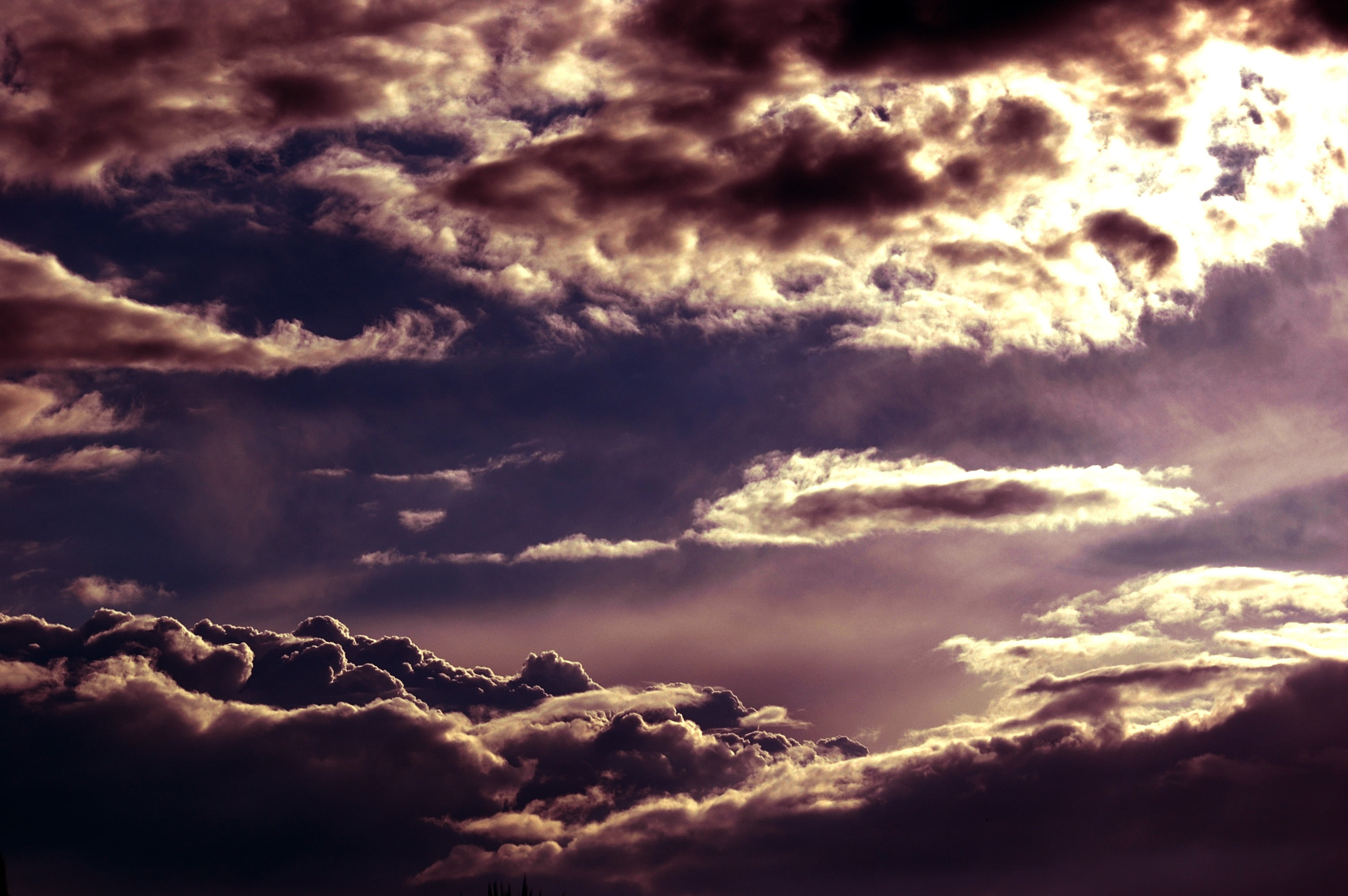 cloud, dramatic, sky, clouds sky, sky clouds, blue, weather