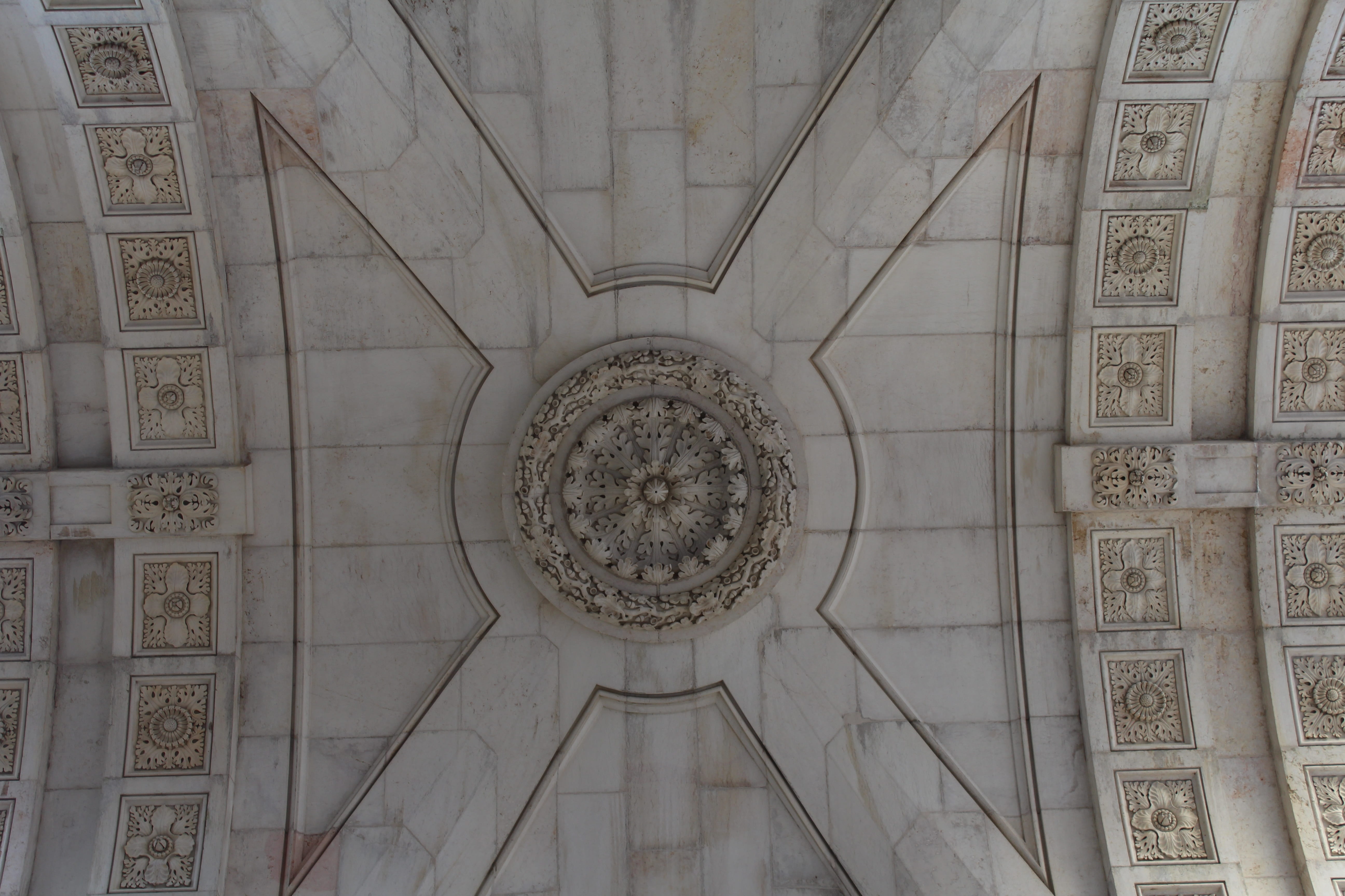 architecture, pattern, building, old, travel, dome, ceiling