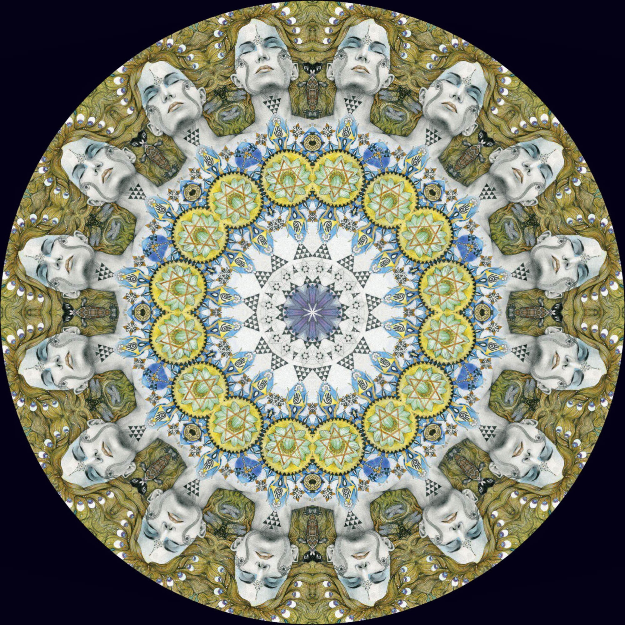 round, symmetry, pattern, geometric shape, circle, indoors