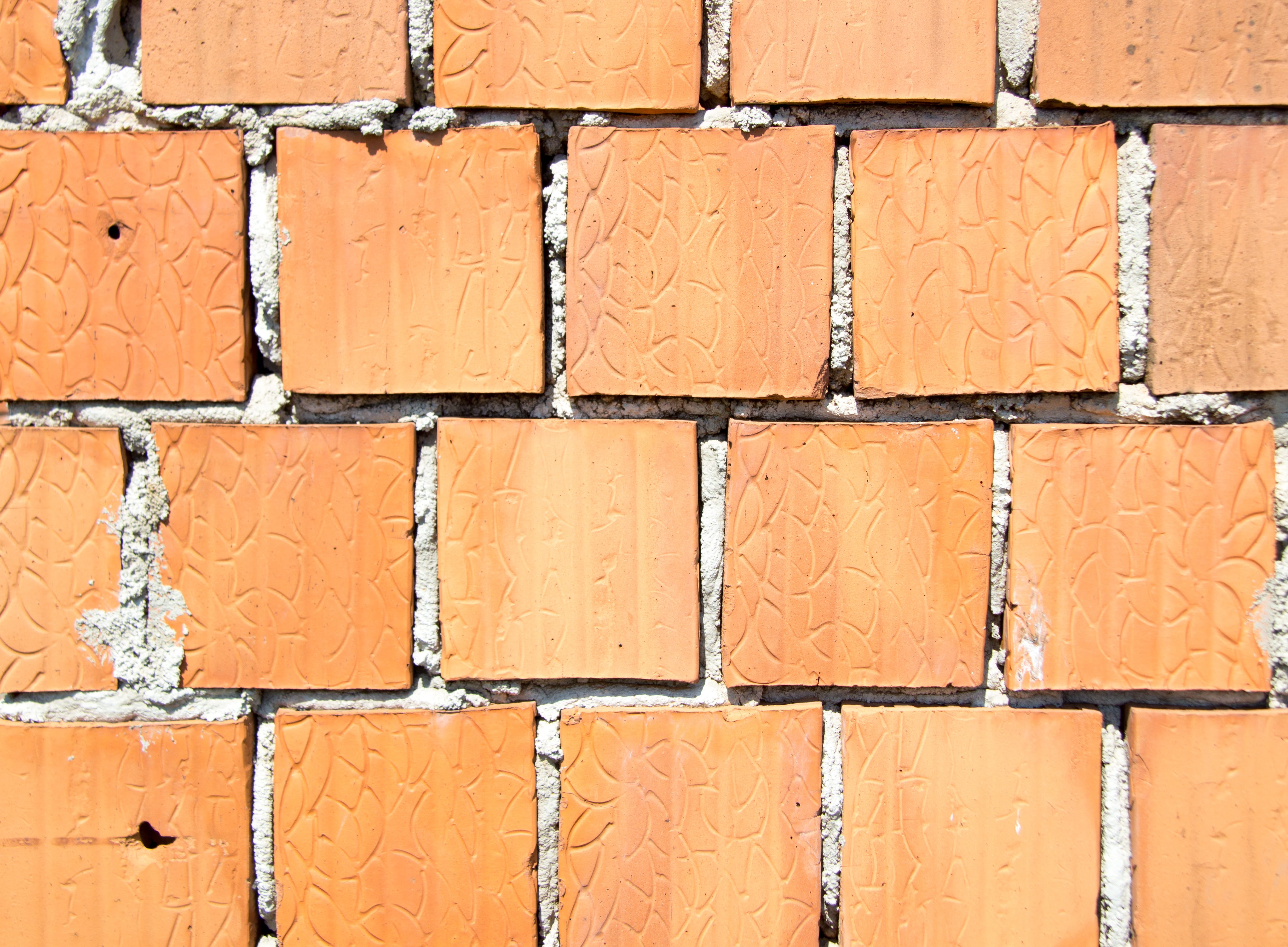 Brick Wall, Brickwork, Building, texture, construction, background