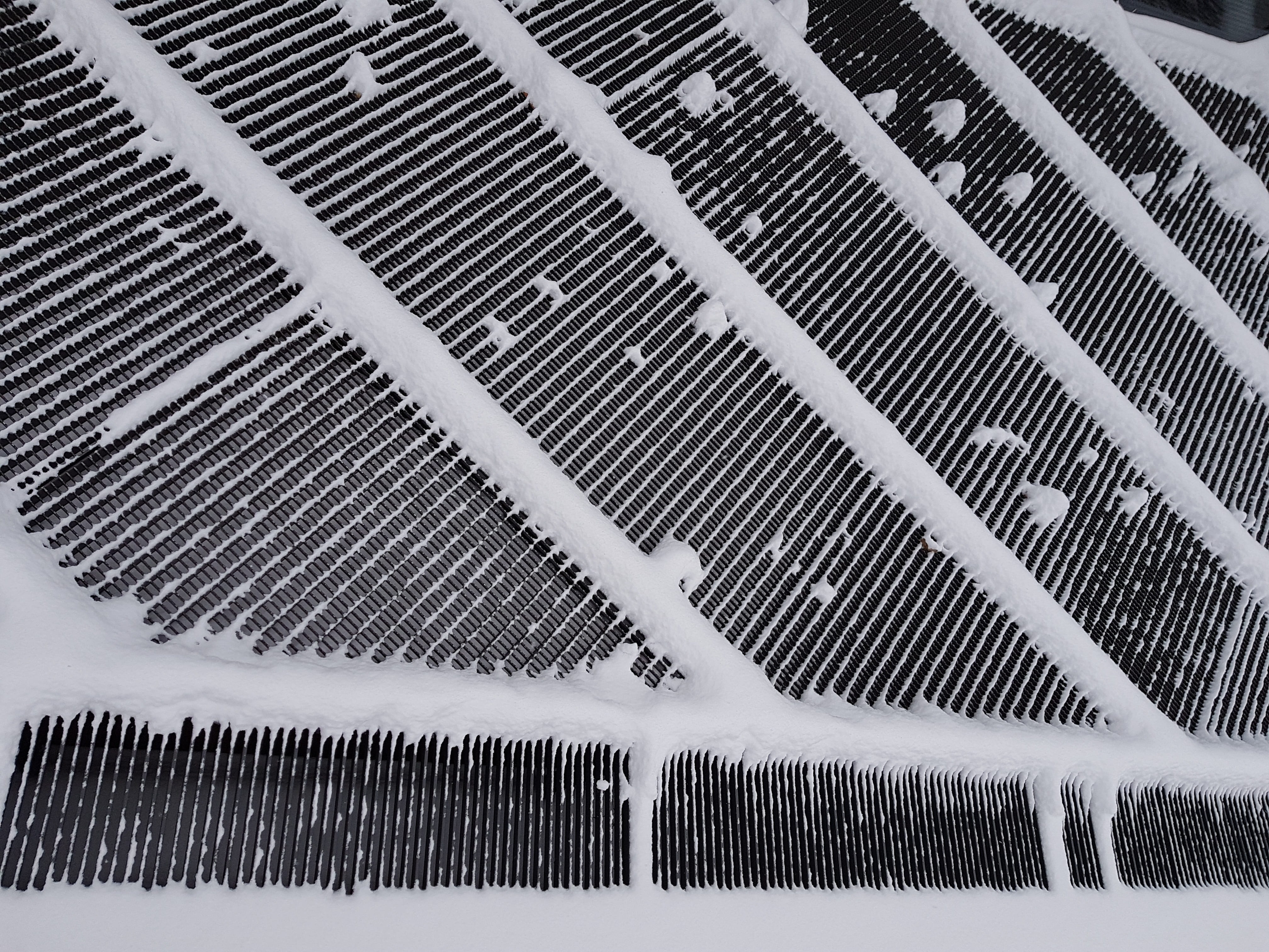 structure, snow, texture, chodnik, winter, cold temperature