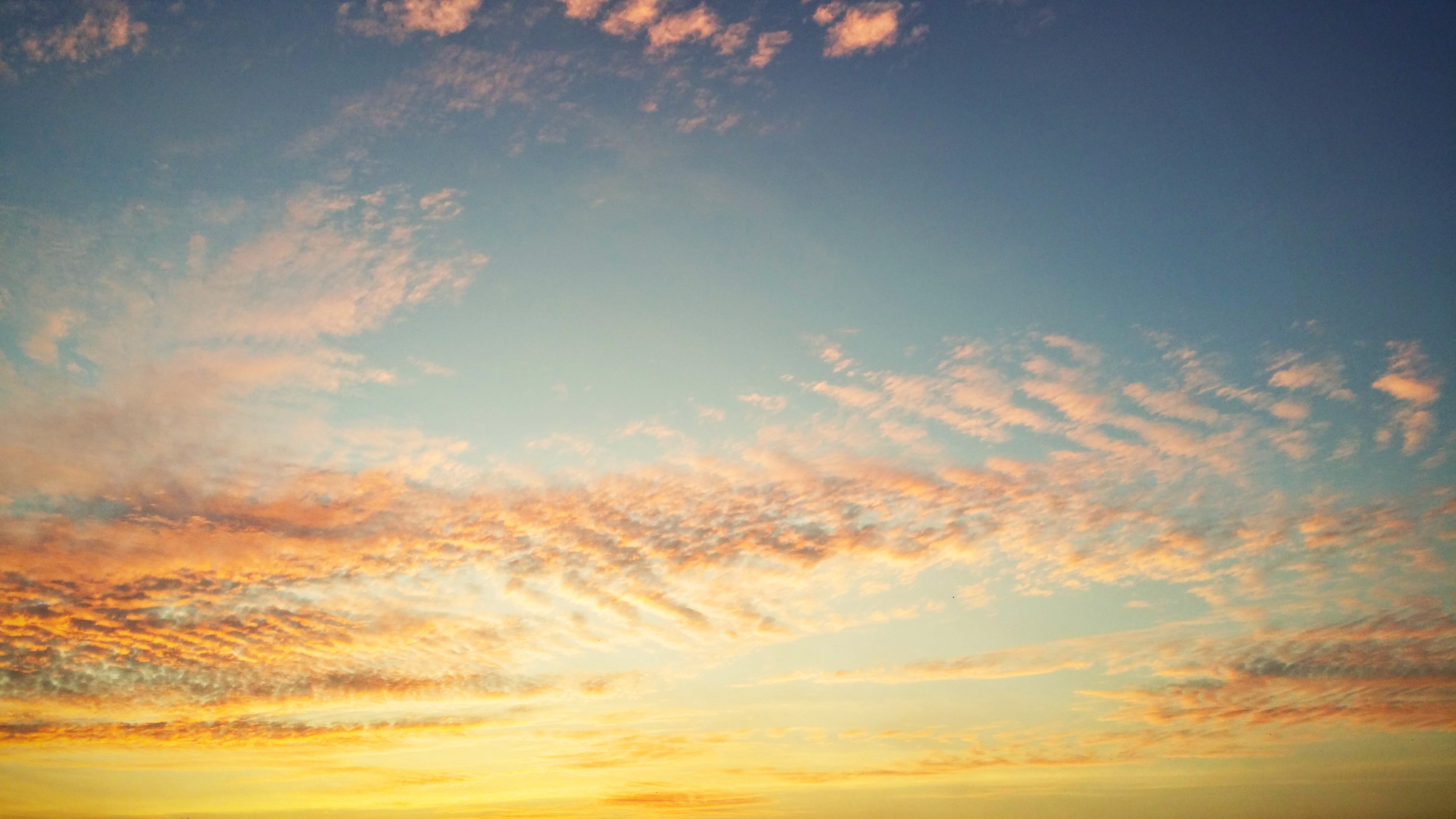 dawn, nature, sky, clouds, dramatic, dusk, cloud - sky, sunset