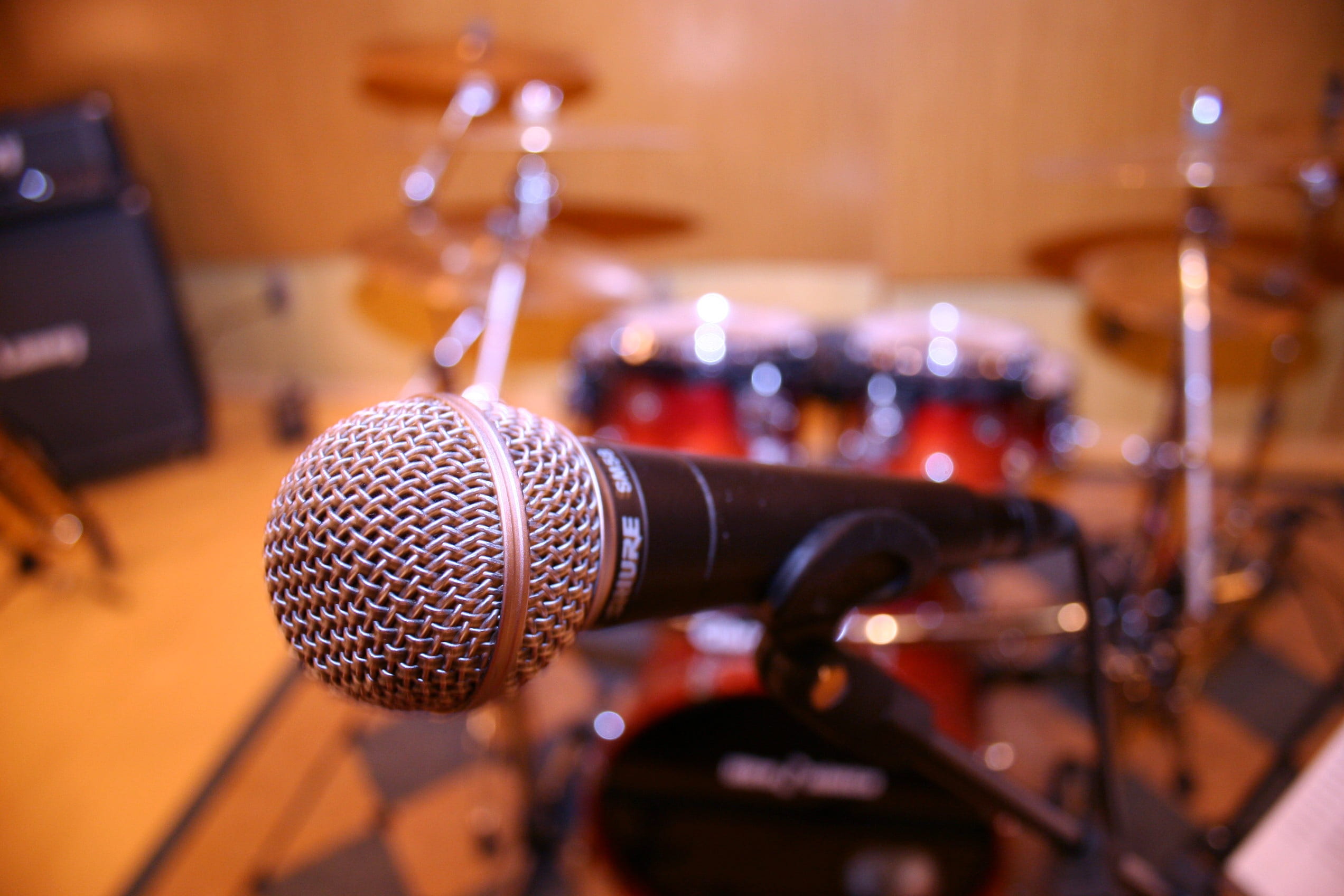 microphone, studio, music, corner, sing, input device, technology