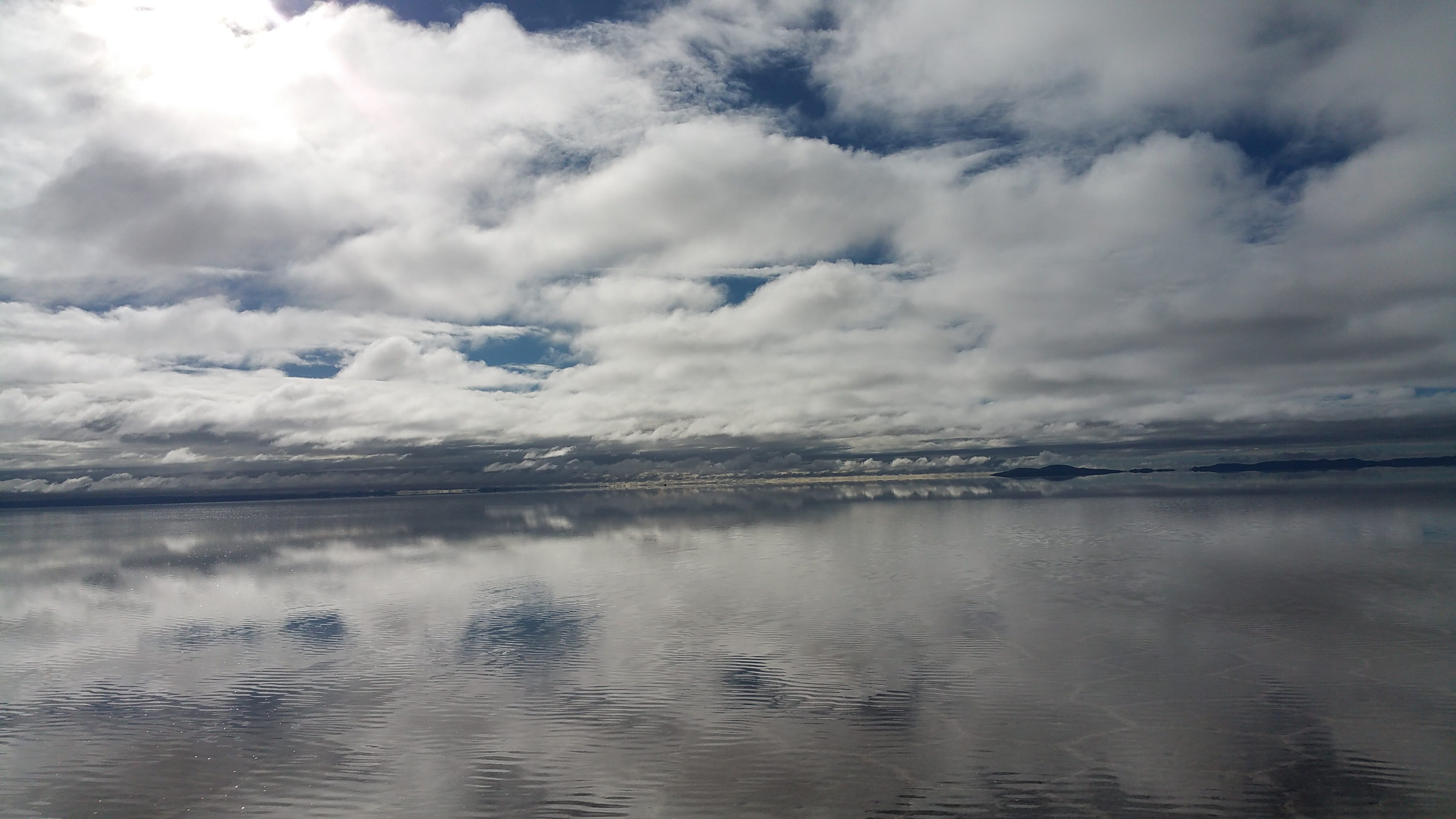 sky, reflection, light reflections, water, cloud - sky, scenics - nature