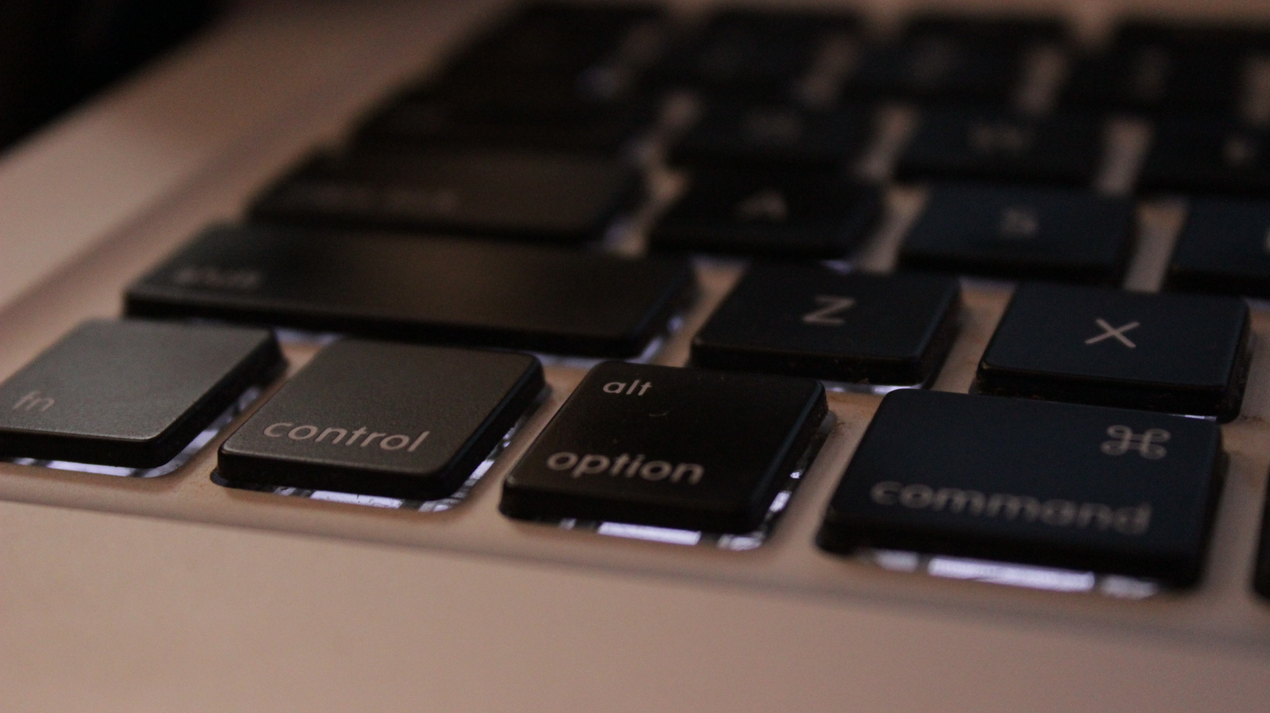 macbook, keyboard, ctrl, control, keys, computer, input, typing