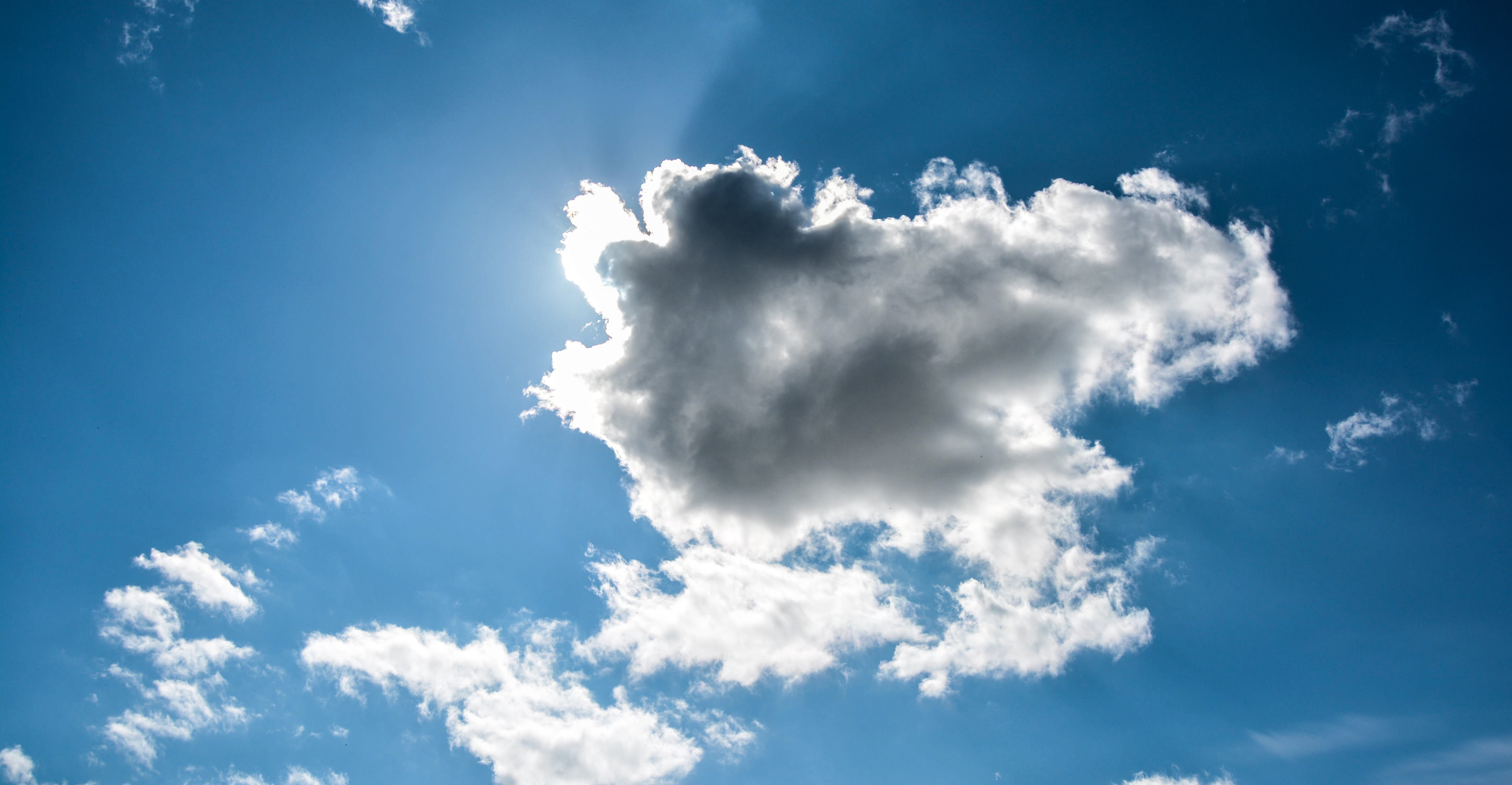 Cloud, Sun, Blue Sky, Clouds, blue sky clouds, summer, nature