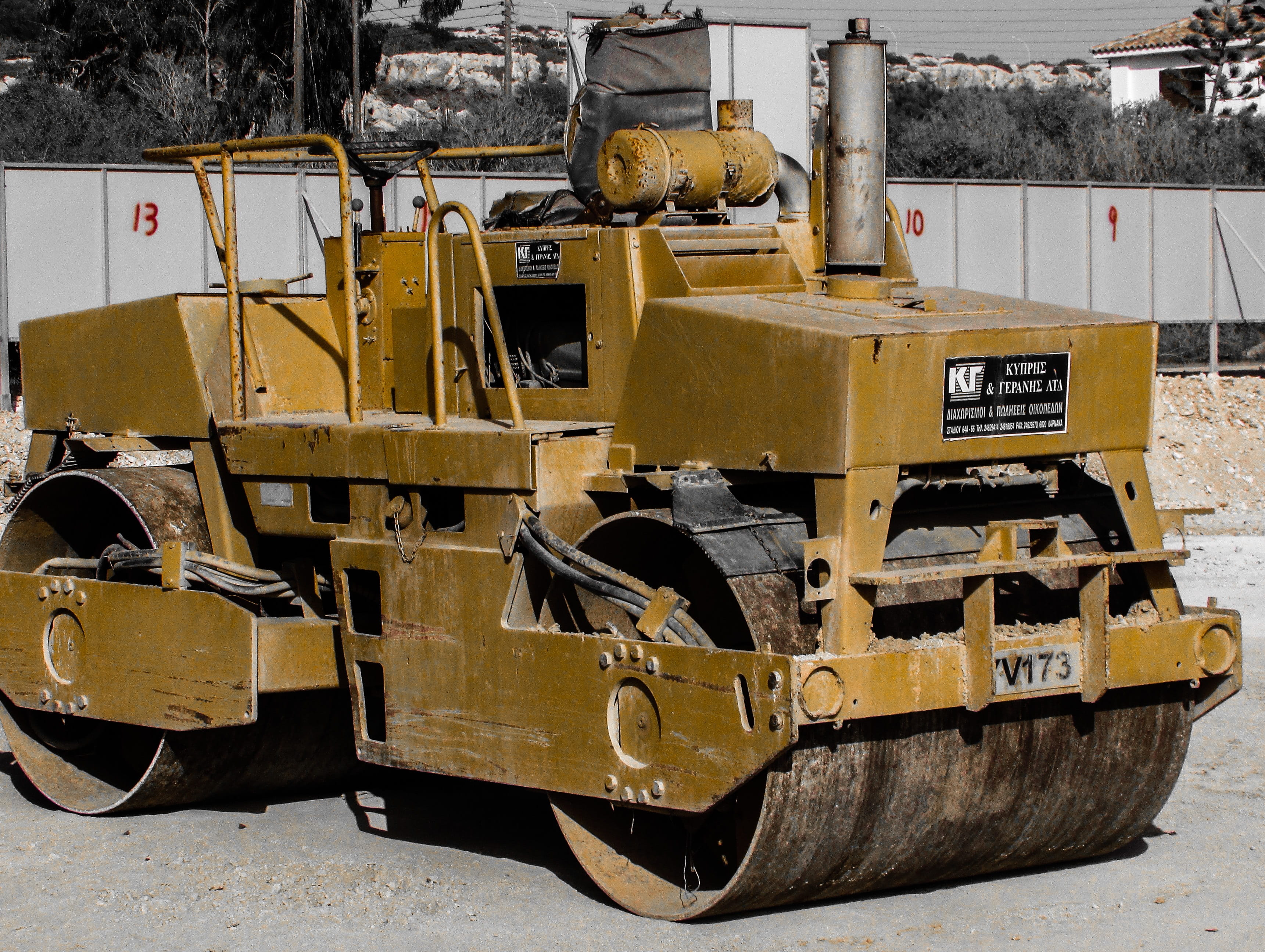 Compactor, Heavy, Machine, Pressure, heavy machine, construction