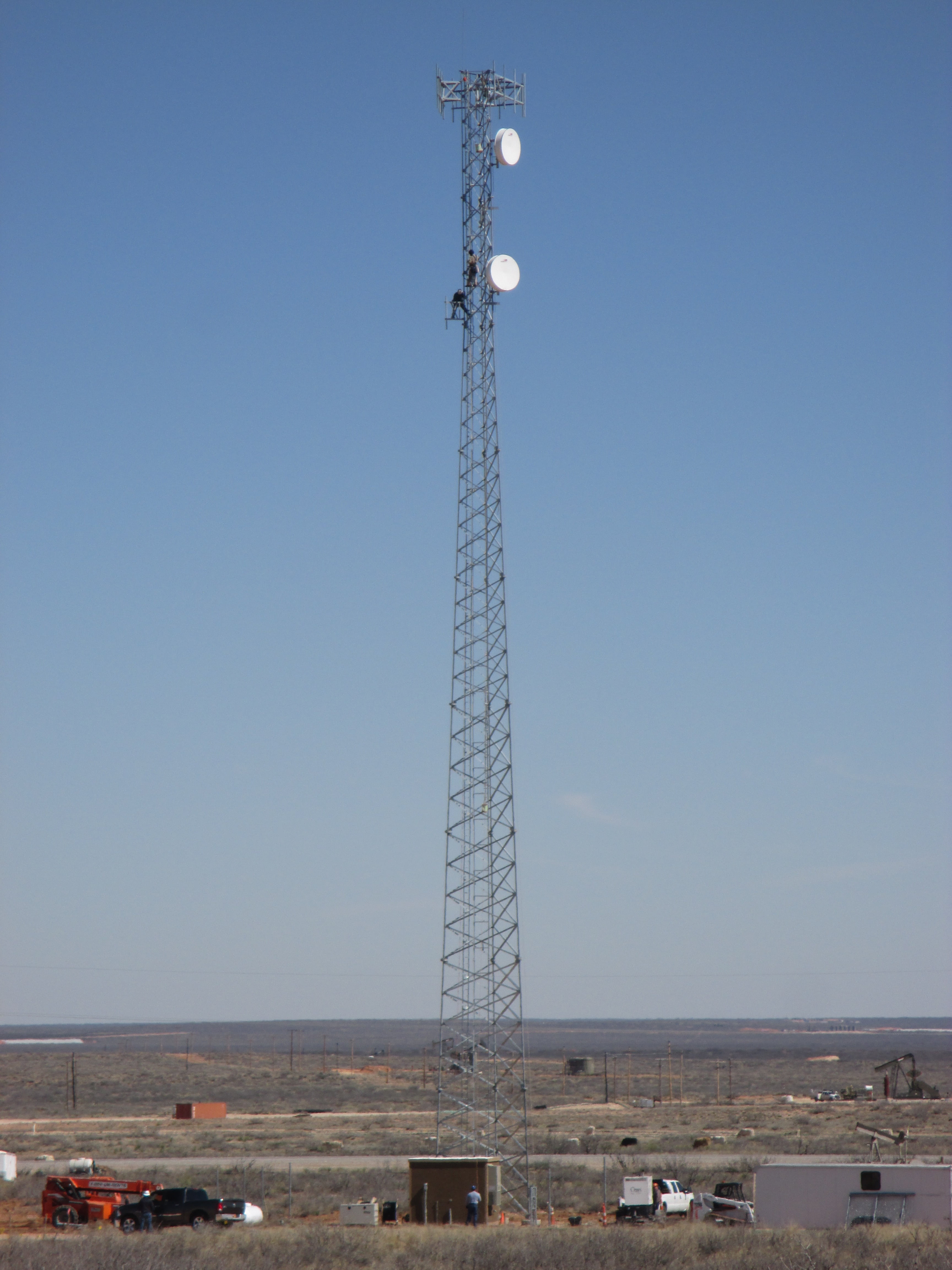 radio, tower, communication, sky, clear sky, architecture, built structure