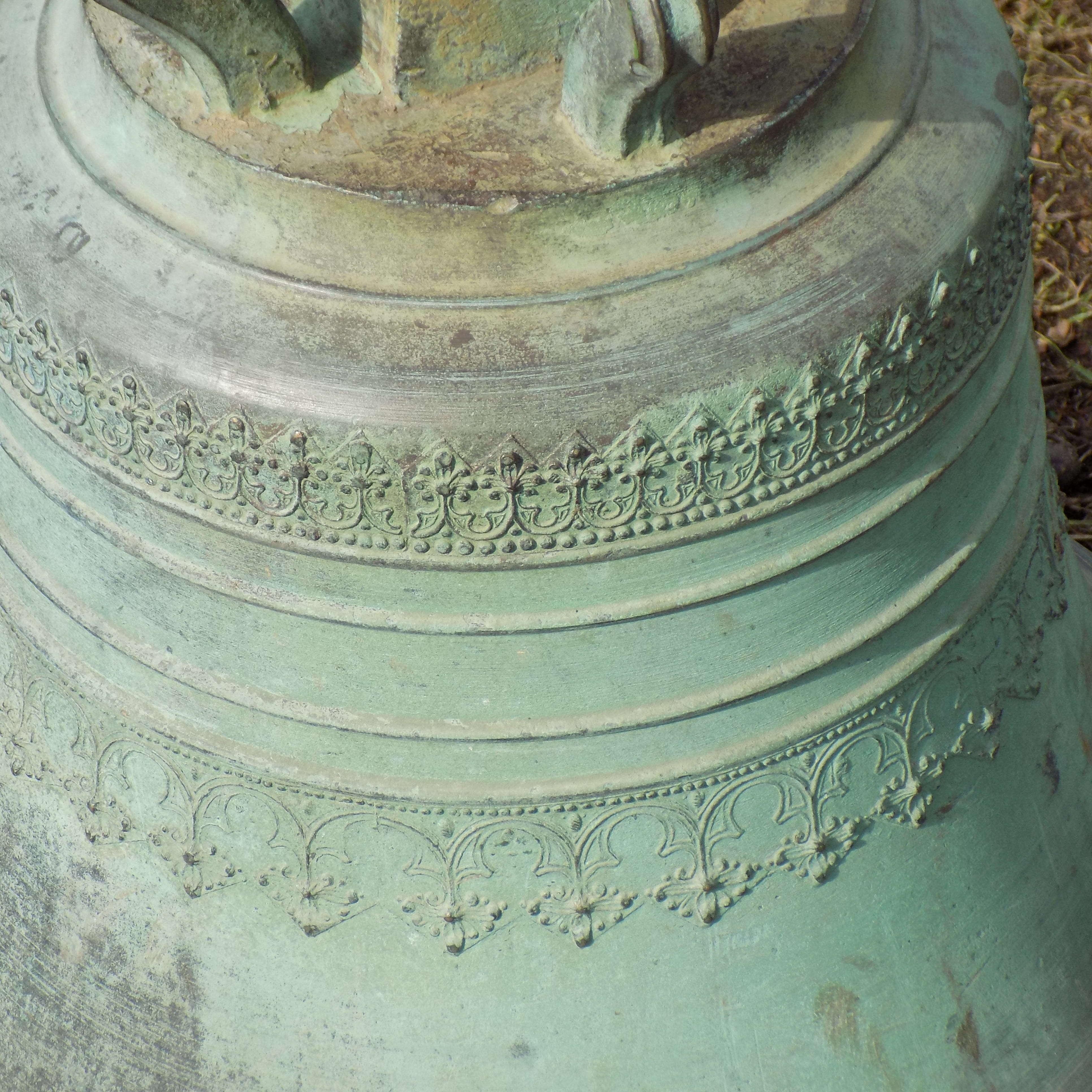 bell, pattern, church, built structure, architecture, no people