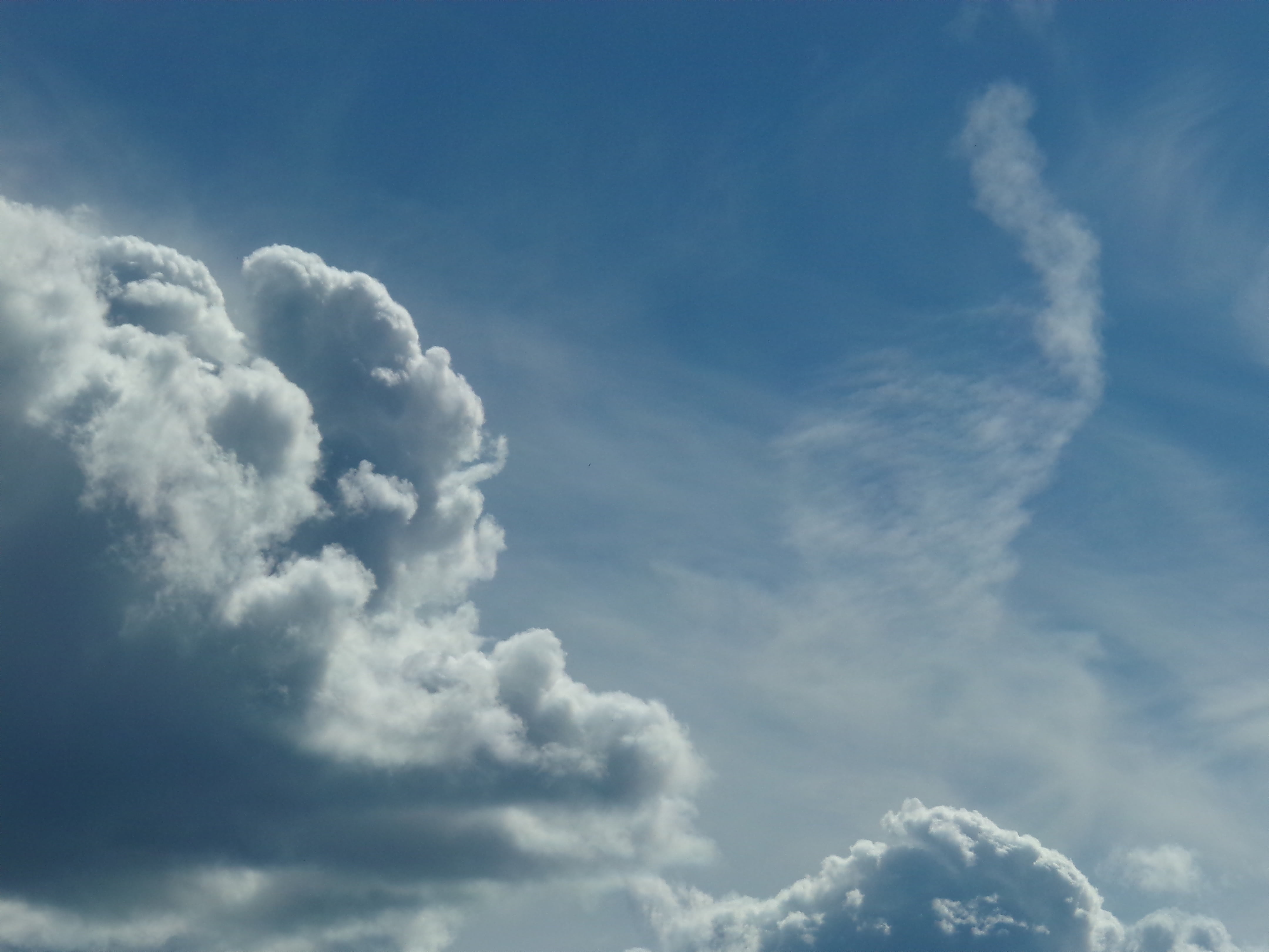 clouds, sky, sky clouds, blue sky clouds, nature, white, summer