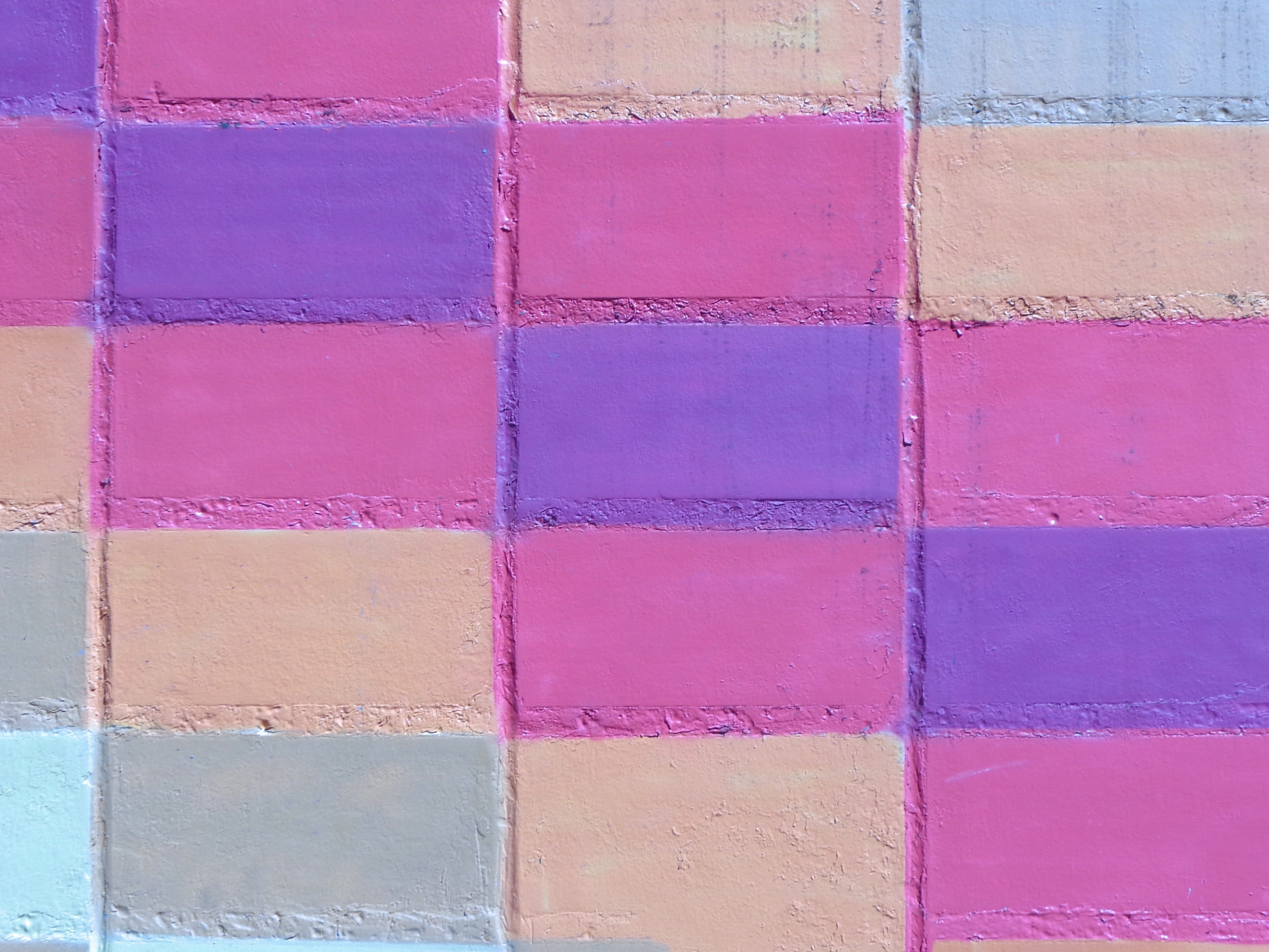 Background, Bricks, Wall, Colors, Pastel, texture, multi colored