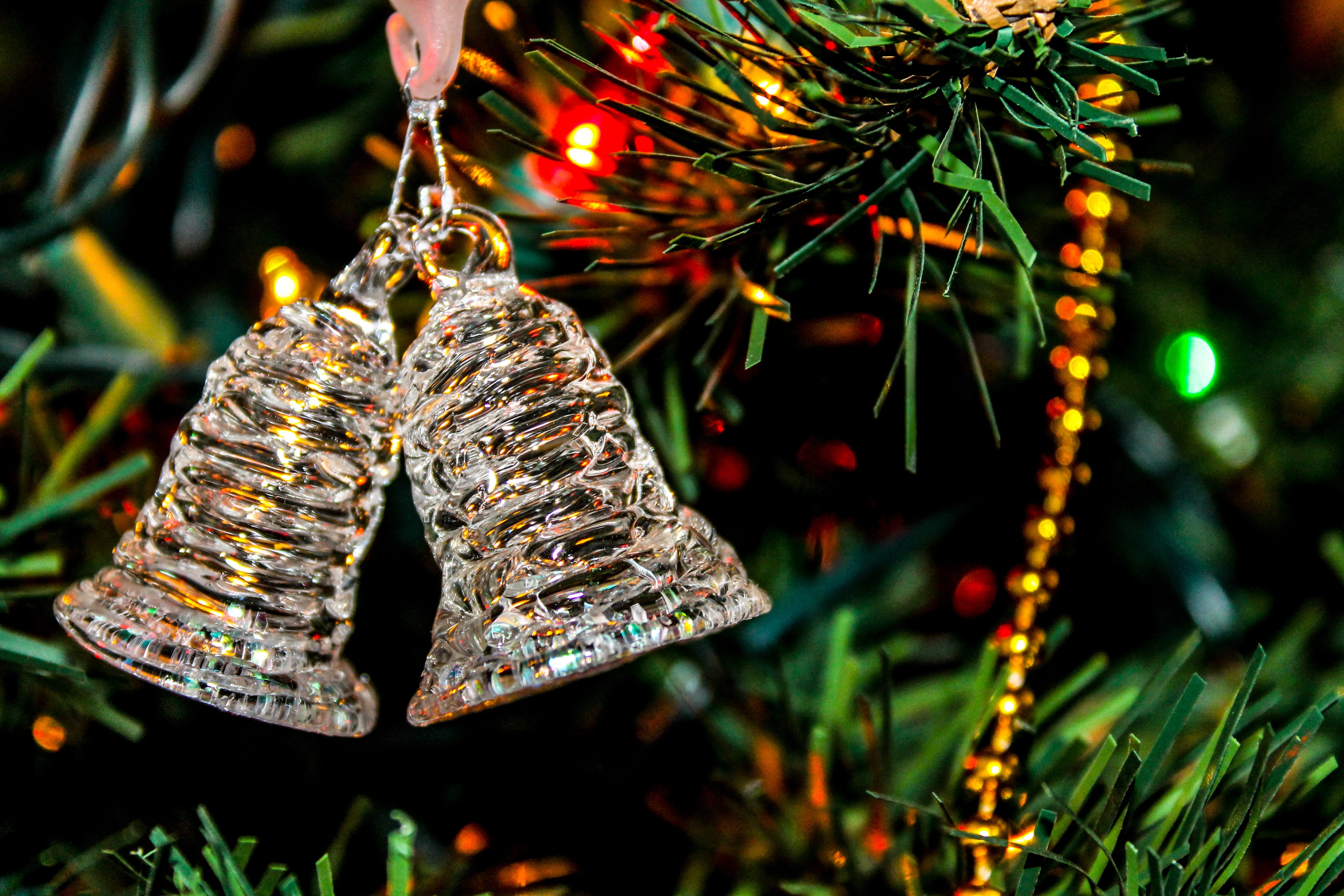 Bell, Tree, Christmas, Holiday, Xmas, celebration, decoration