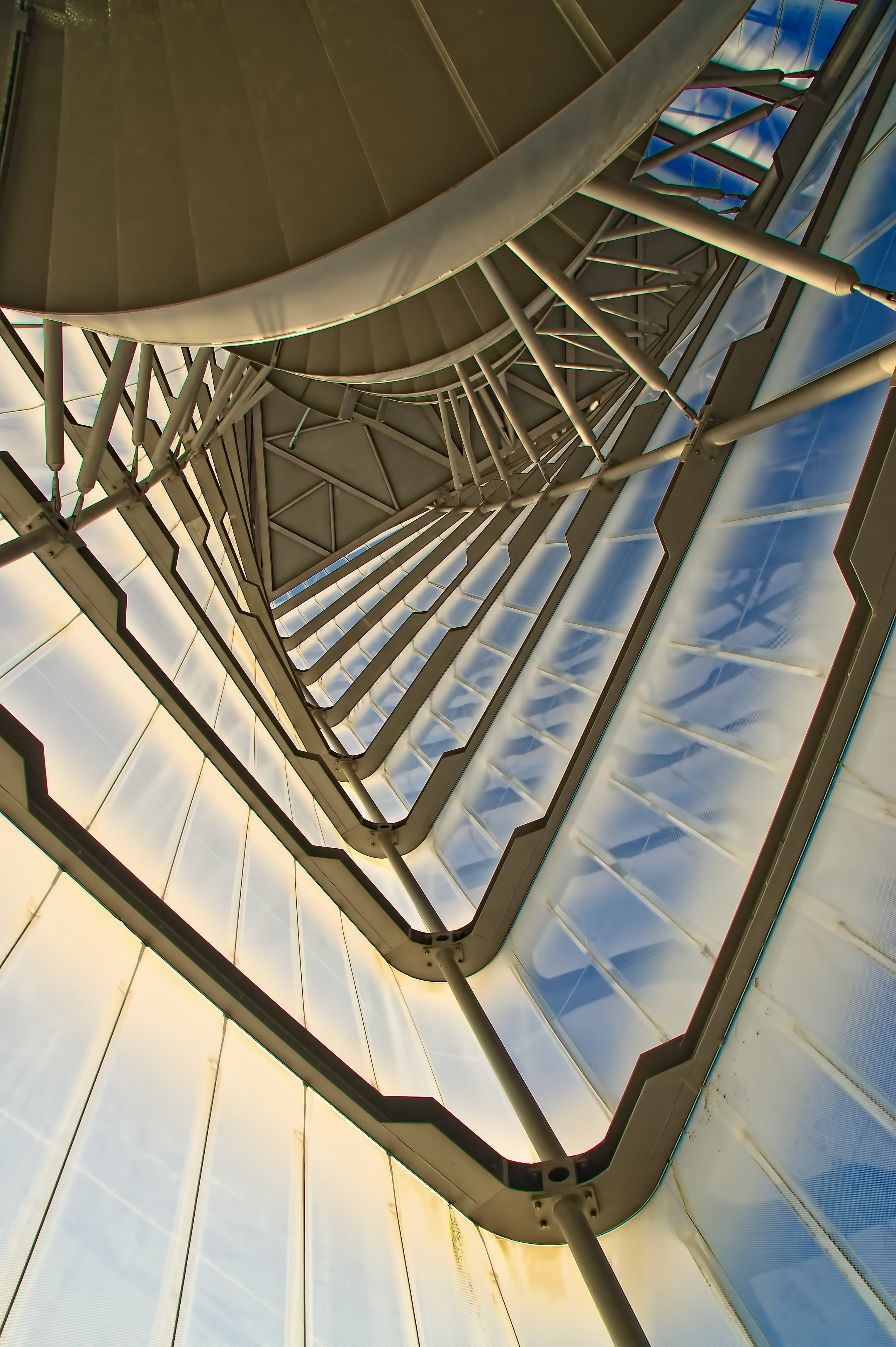 high-rise building, architecture, structure, windows, tower, low angle view