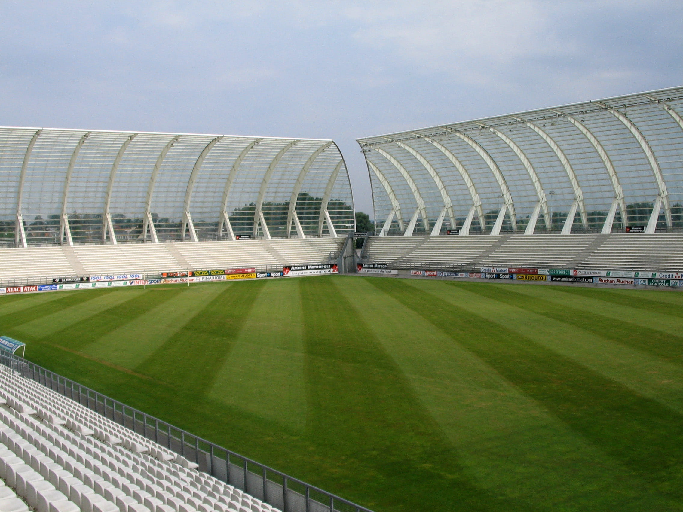Stade de la Licorne in Amiens, France, photos, public domain