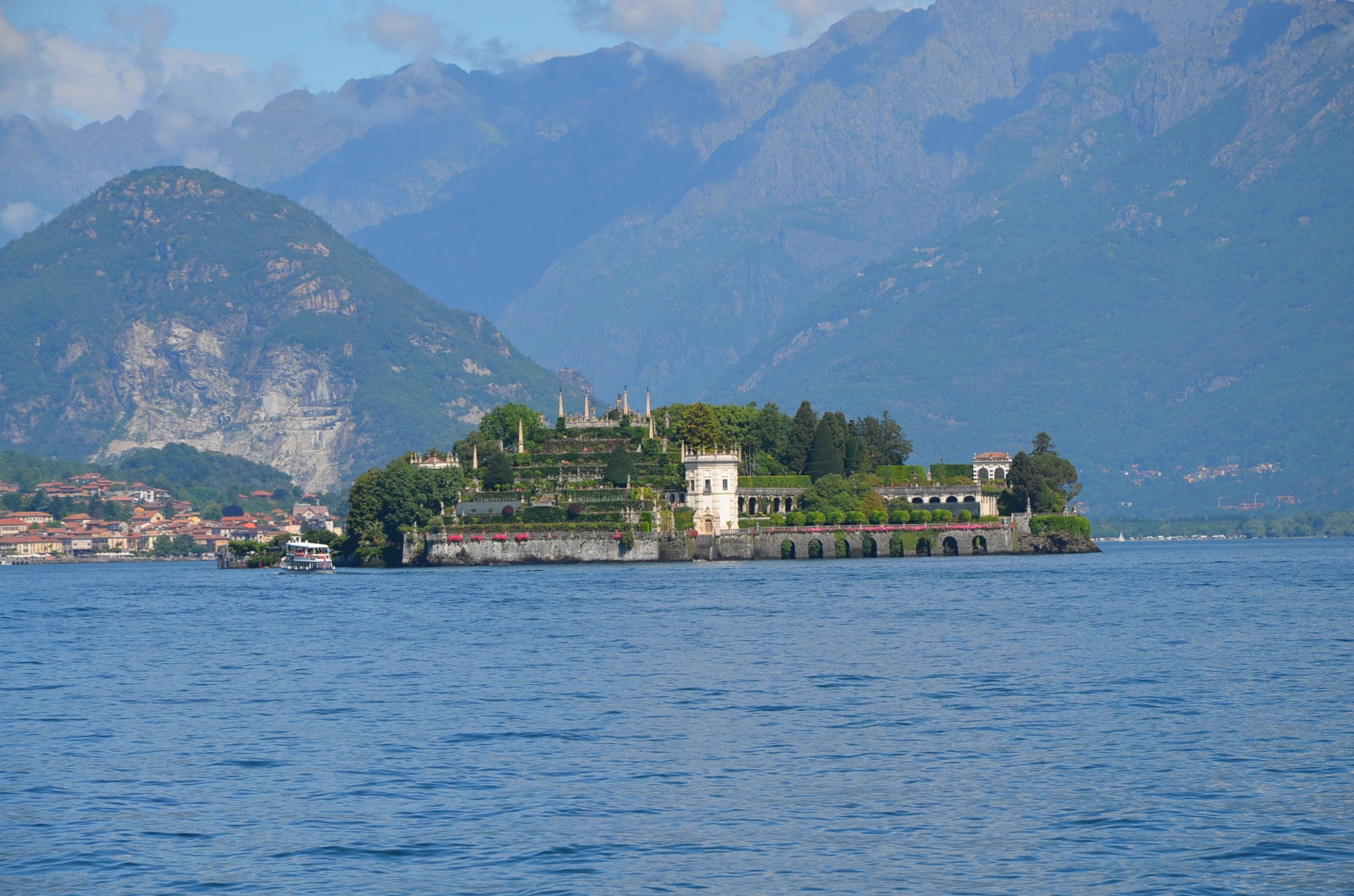 Free download | HD wallpaper: island, stresa, italy, isolabella, sea ...