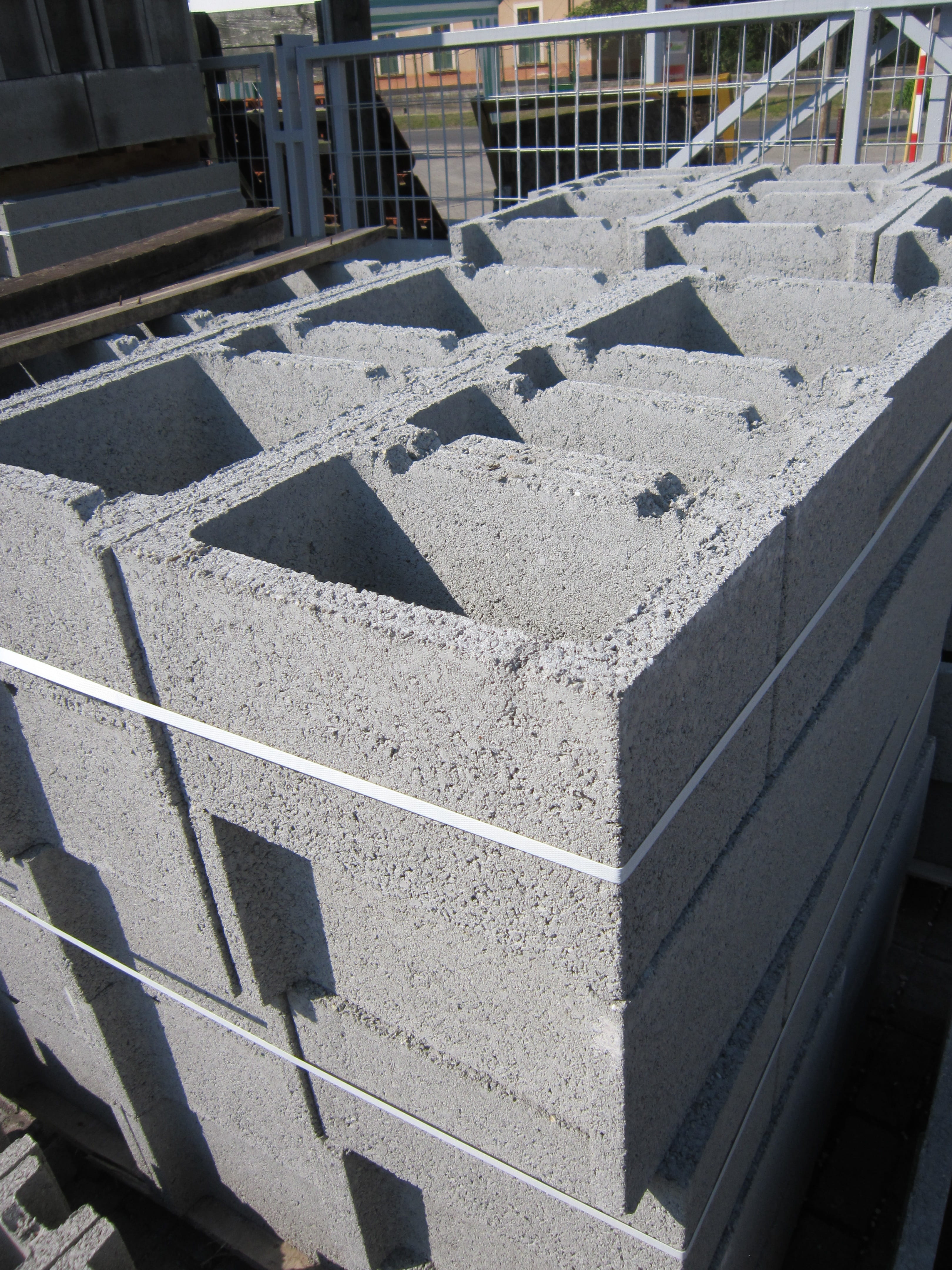 concrete, brick, building materials, construction, day, architecture