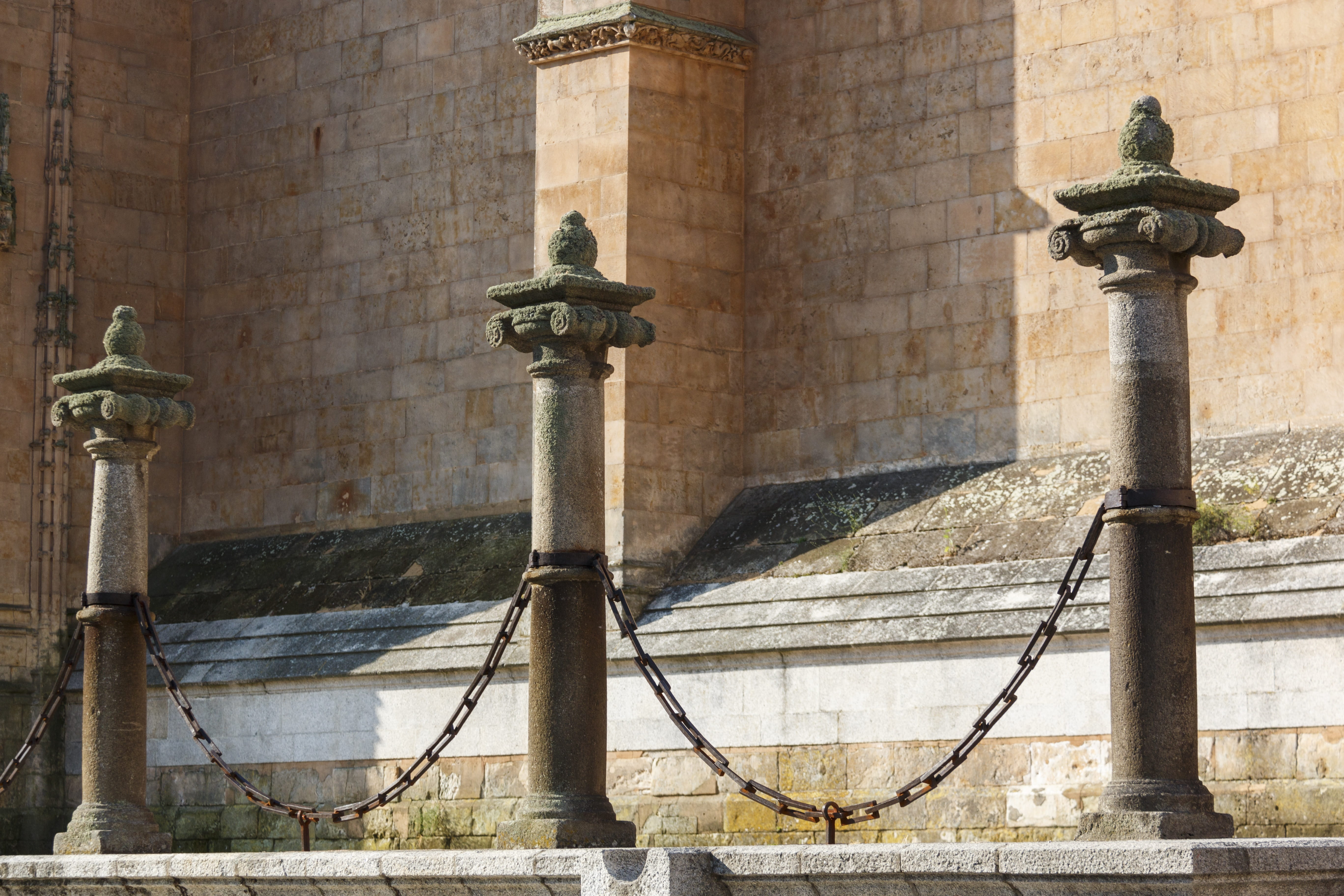 columns, old, cathedral, built structure, architecture, building exterior