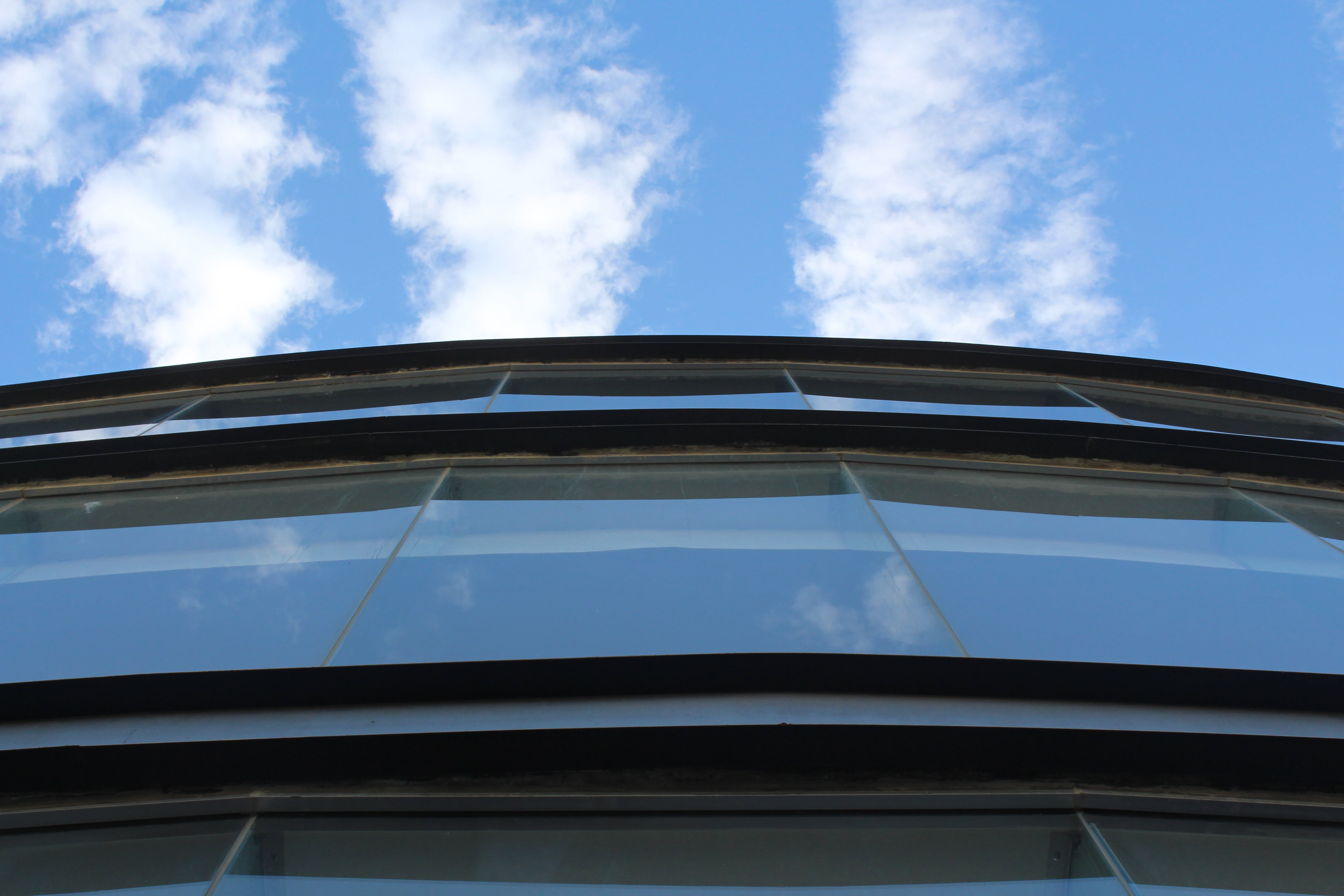 sky, blue, clouds, blue sky clouds, day, light, bright, outdoors