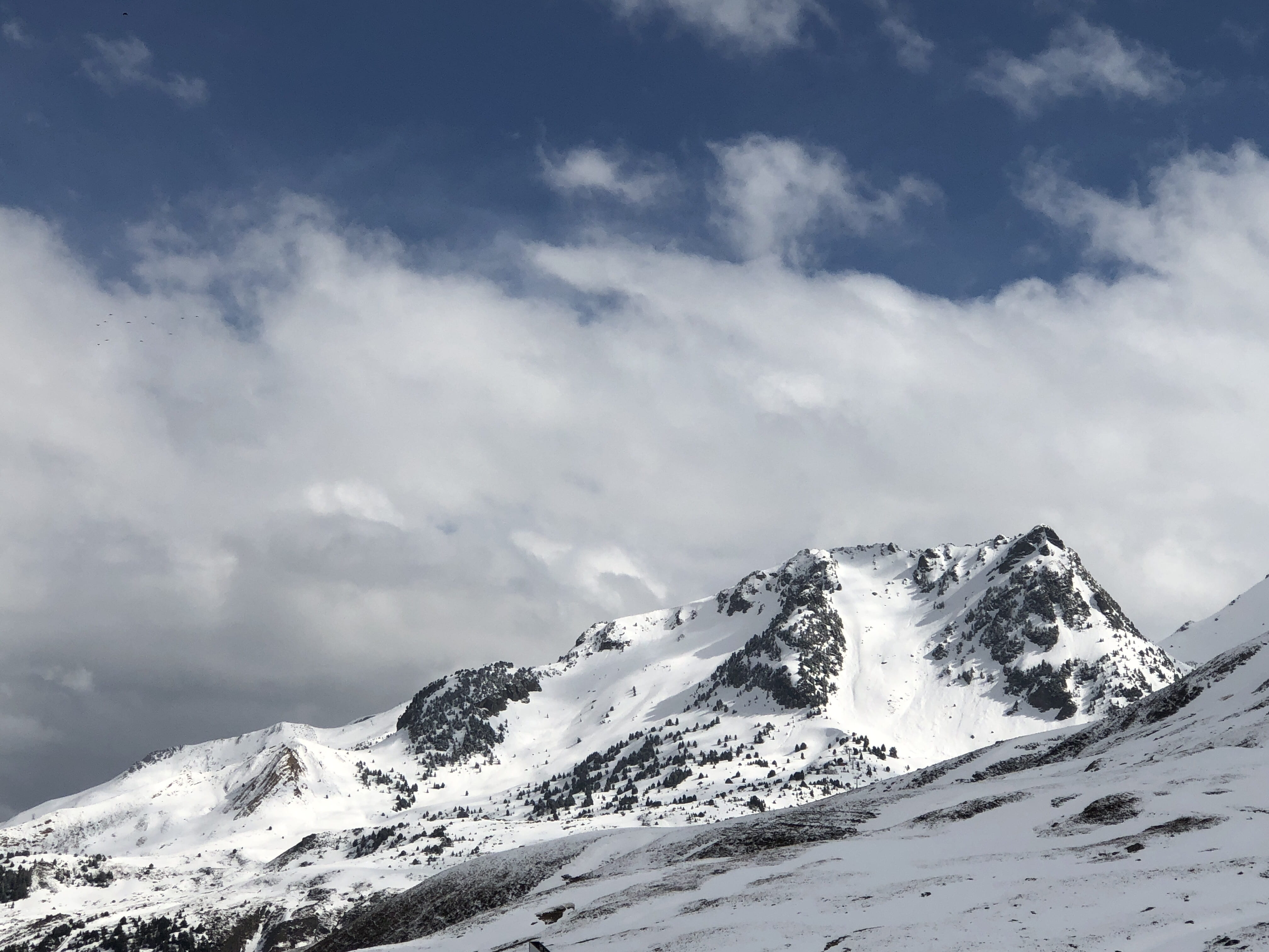 snow, mountain, panoramic, landscape, cold temperature, winter